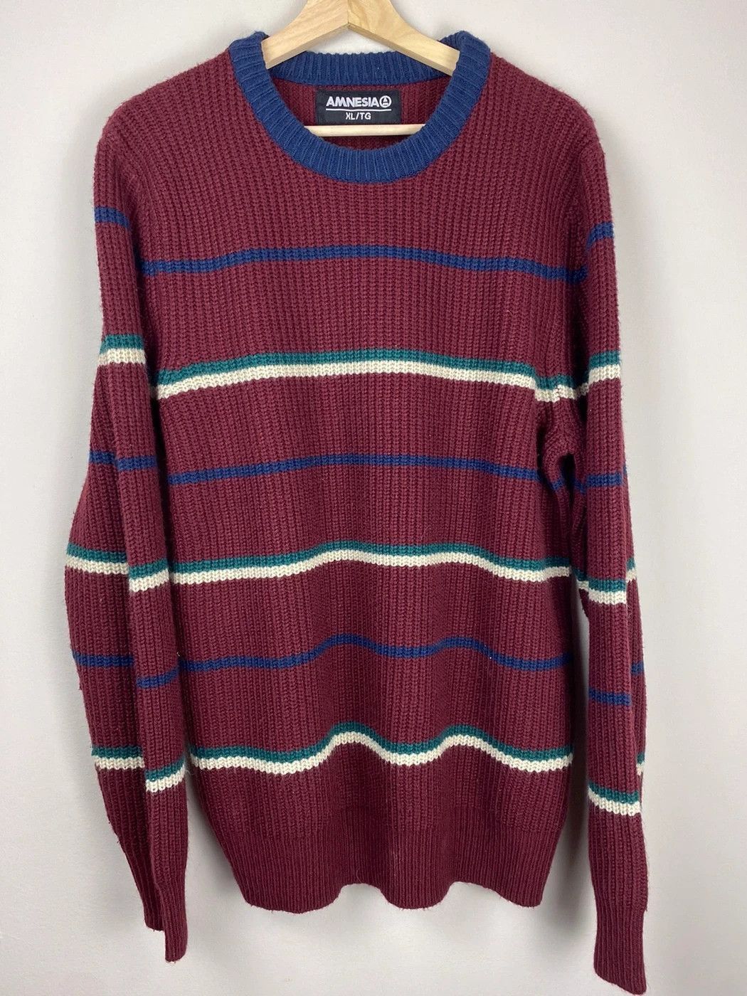 Vintage Vintage Brook Stripe Knit Sweater Size US XL / EU 56 / 4 - 3 Thumbnail