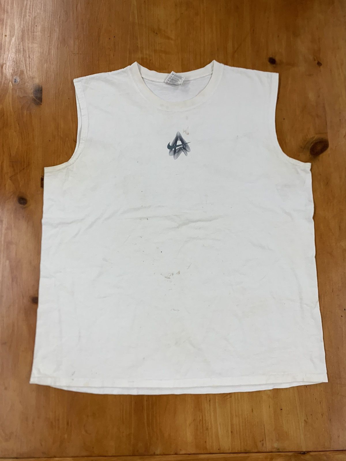 Nike × Vintage Vintage Nike Center Check Sleeveless Top Size US XL / EU 56 / 4 - 2 Thumbnail