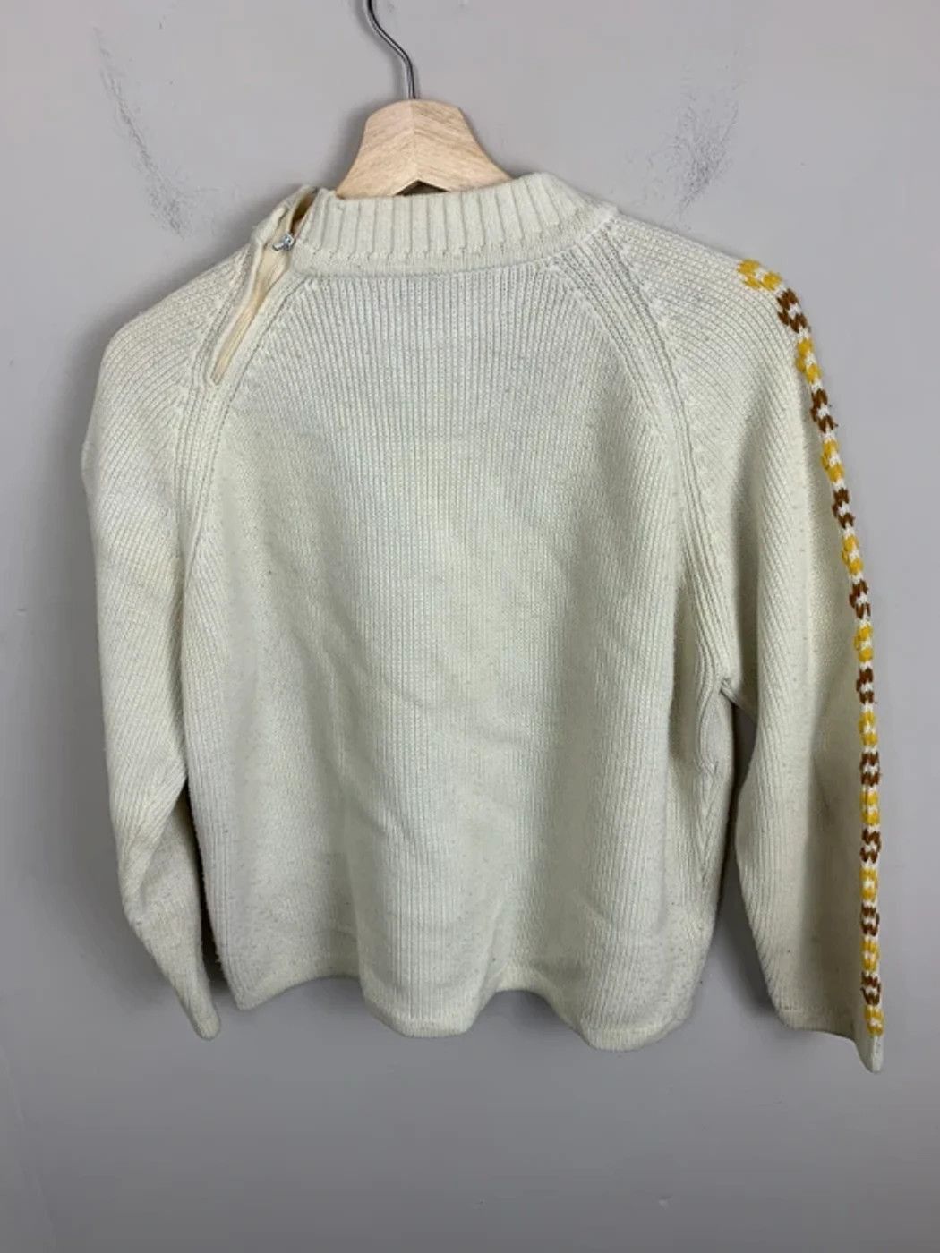 Vintage Vintage Daisy Chain Cable Knit Sweater Size US S / EU 44-46 / 1 - 4 Thumbnail