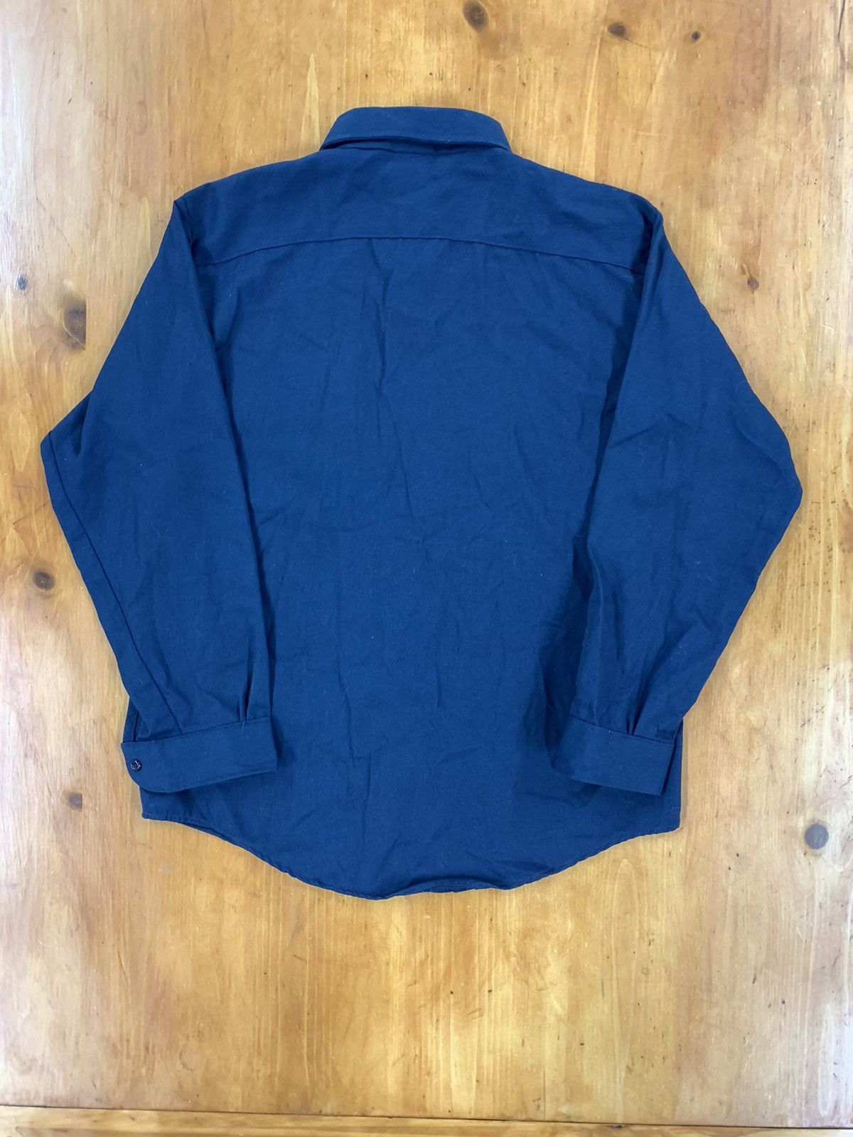 Vintage Vintage 80s Two Pocket Button Down Work Shirt Size US L / EU 52-54 / 3 - 5 Thumbnail