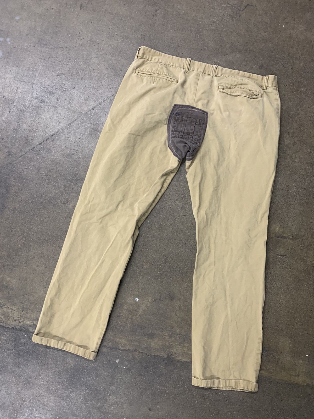 Vintage Vintage Cotton Pants Size US 42 / EU 58 - 3 Thumbnail