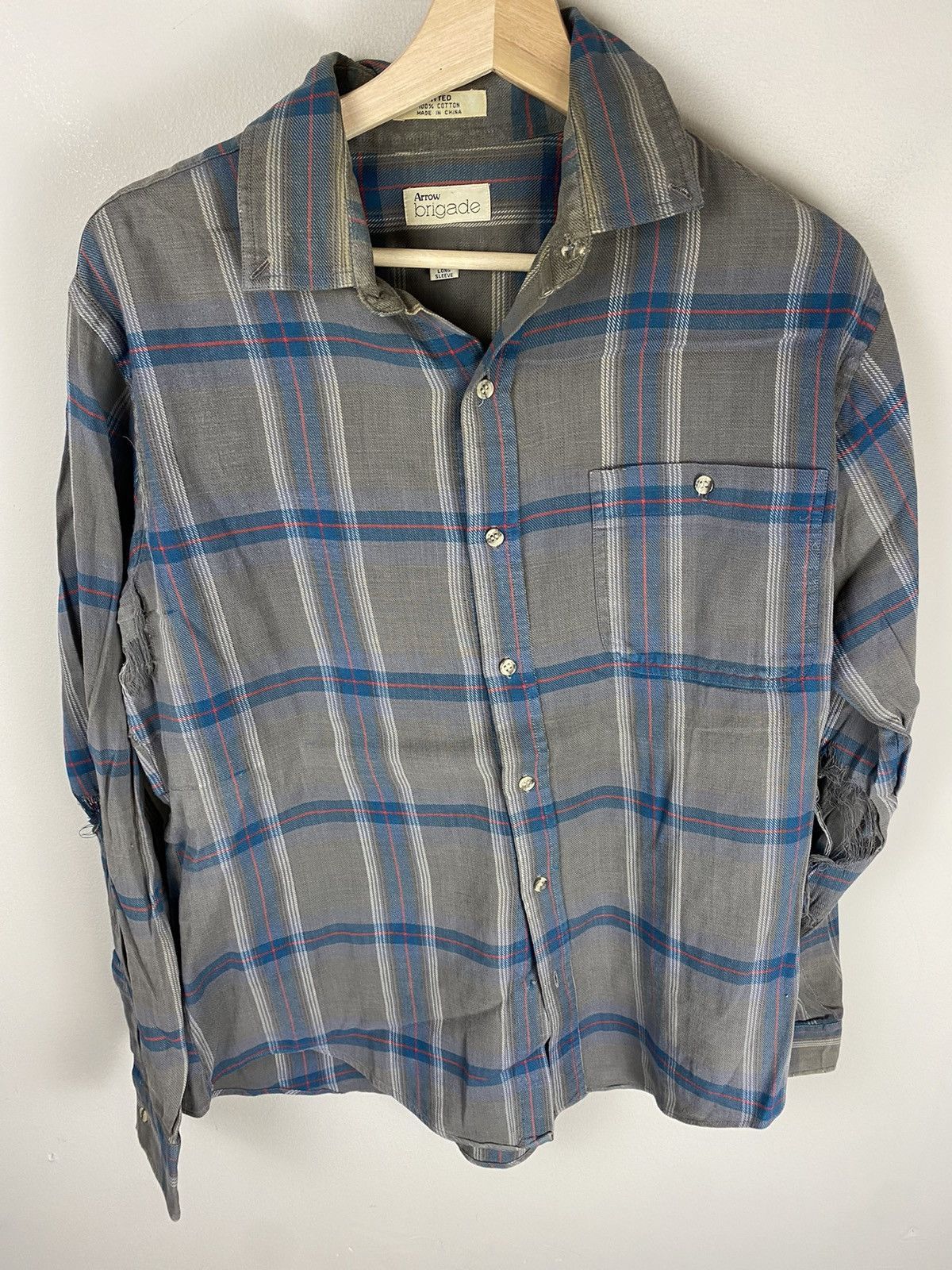 Vintage Vintage Arrow Check Button Up Size US M / EU 48-50 / 2 - 4 Thumbnail