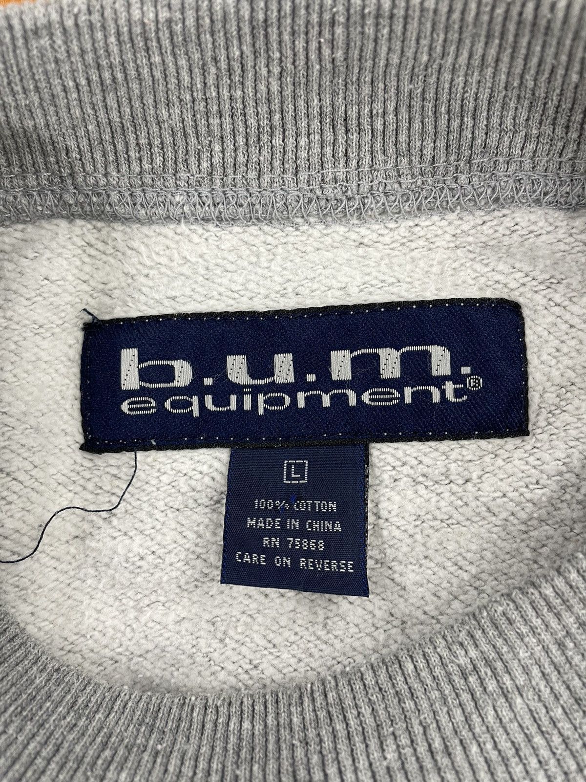 Vintage Vintage Crewneck BUM Equipment Embroidered Vintage Sweatshirt Size US L / EU 52-54 / 3 - 3 Thumbnail