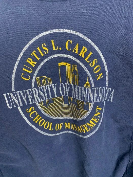 Vintage Vintage Crewneck Carlson School Reverse Weave Crewneck Size US L / EU 52-54 / 3 - 2 Thumbnail
