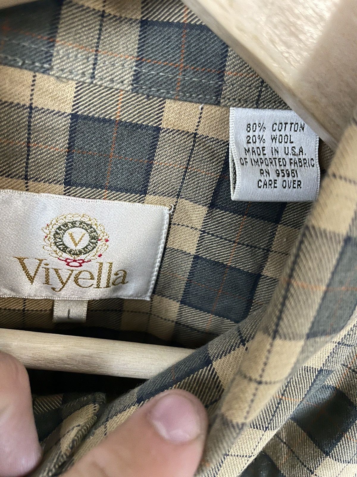 Vintage Vintage Bumblebee Check Shirt Size US L / EU 52-54 / 3 - 3 Thumbnail