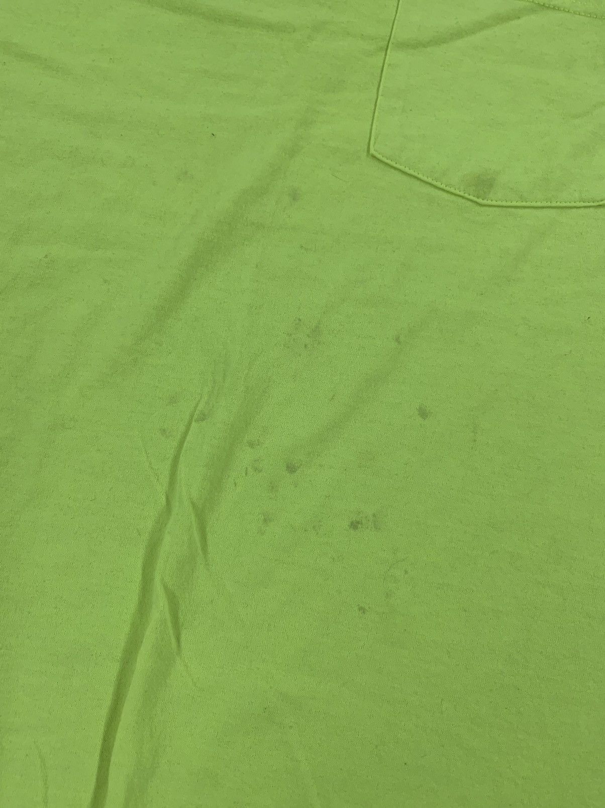 Vintage Y2K 2005 Neon Loggin Pocket T-Shirt Size US XL / EU 56 / 4 - 4 Thumbnail