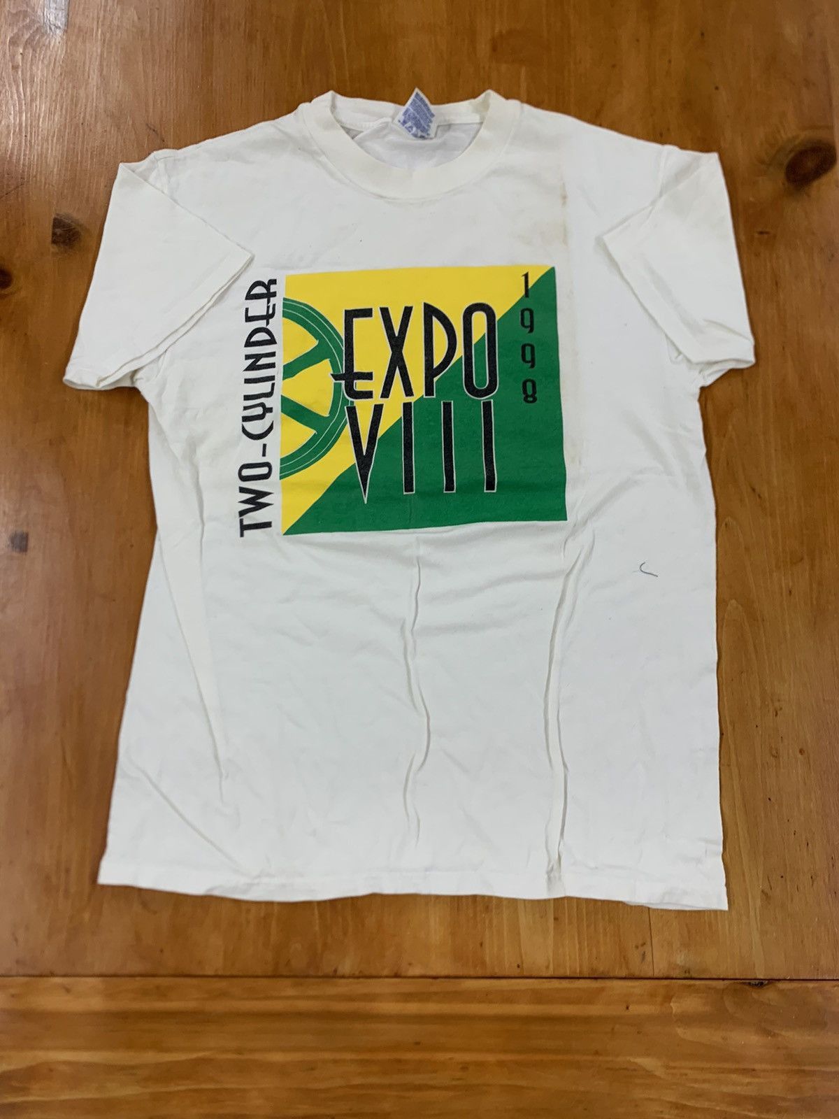 Vintage Vintage 1998 Two Cylinder Expo Tee Size US M / EU 48-50 / 2 - 3 Thumbnail