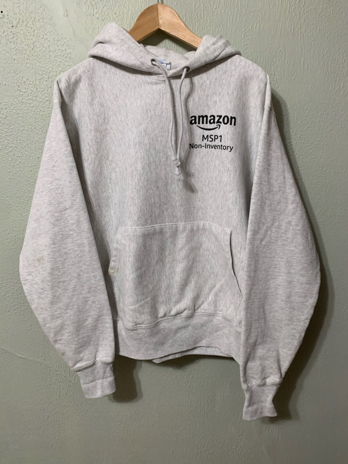Champion × Vintage Vintage Crewneck Champion Amazon Reverse Weave Vintage Sweatshirts Size US L / EU 52-54 / 3 - 3 Thumbnail