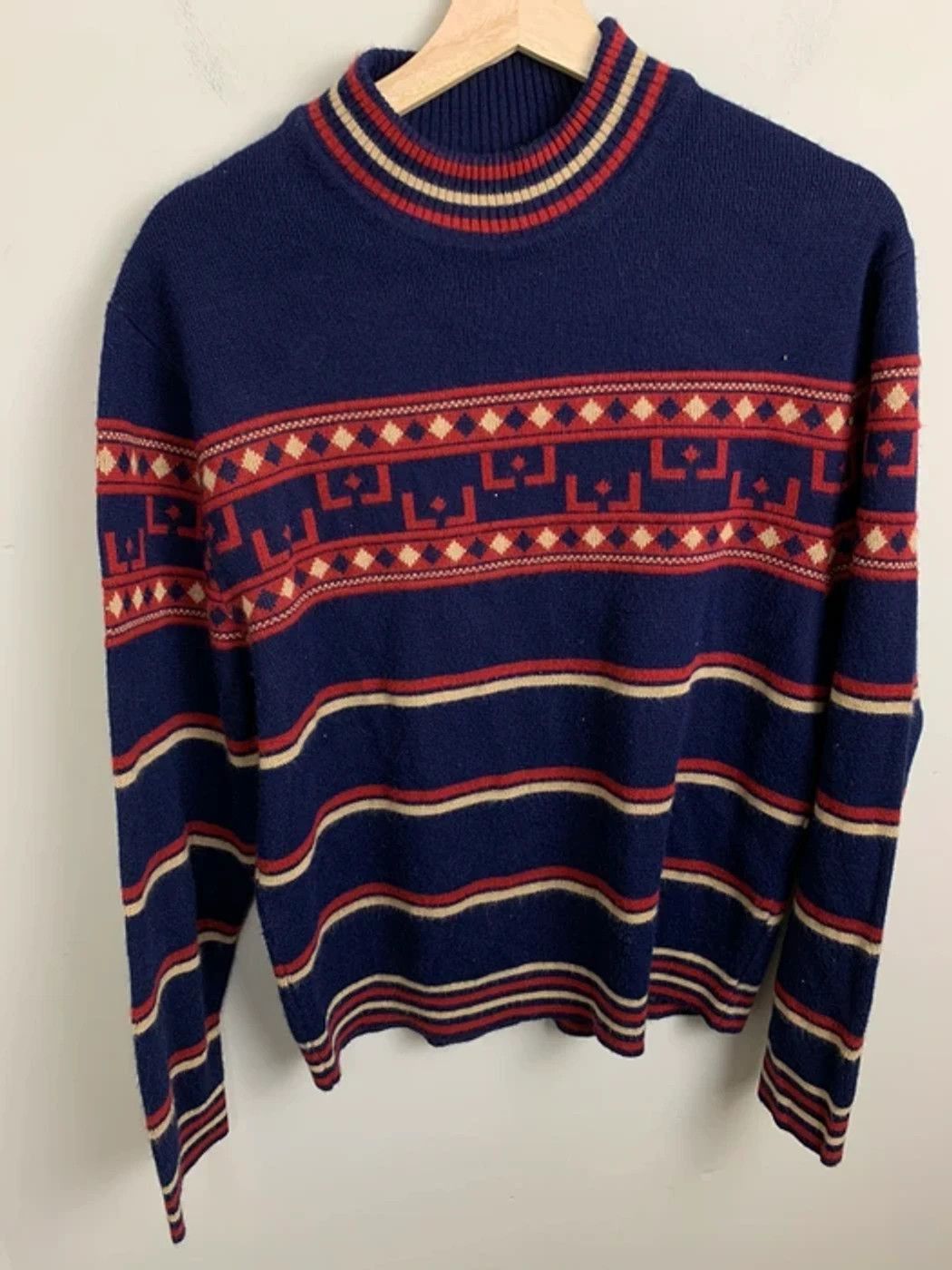 Vintage Vintage Navajo Strata Knit Sweater Size US S / EU 44-46 / 1 - 2 Thumbnail