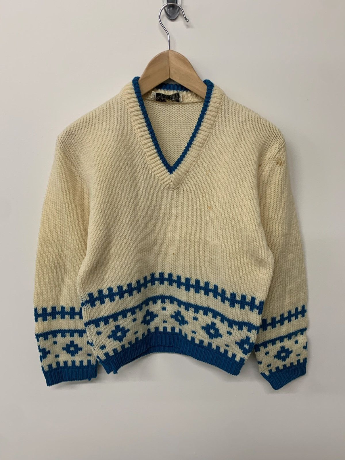 Vintage Vintage Garden Fence Knit Sweater Size US S / EU 44-46 / 1 - 5 Thumbnail