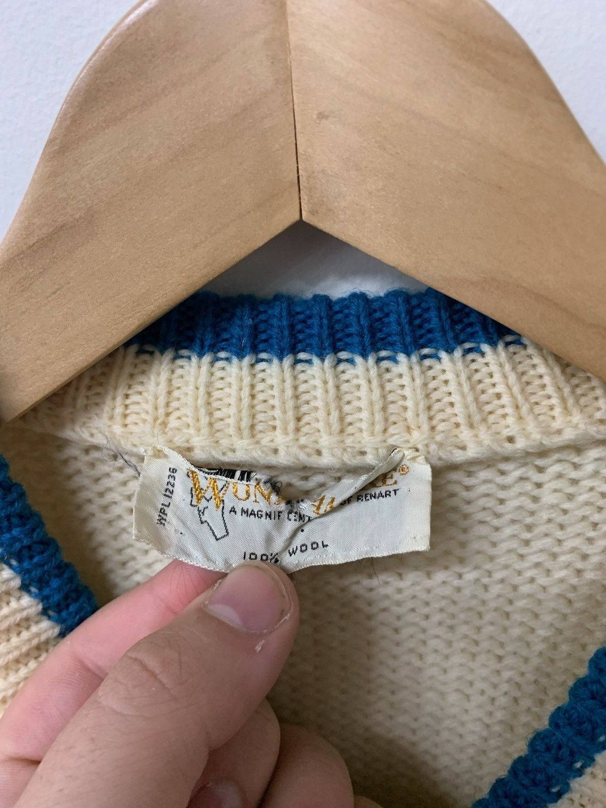 Vintage Vintage Garden Fence Knit Sweater Size US S / EU 44-46 / 1 - 4 Thumbnail