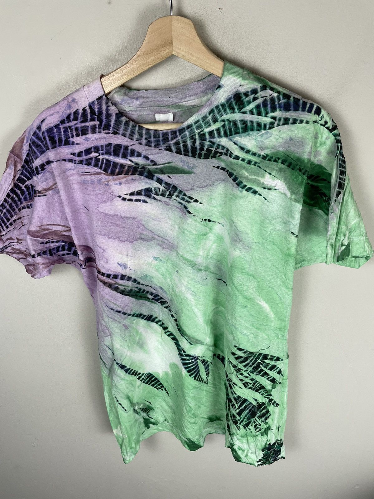Vintage Vintage Cyber Lizard Tie Dye Tee Size US L / EU 52-54 / 3 - 3 Thumbnail
