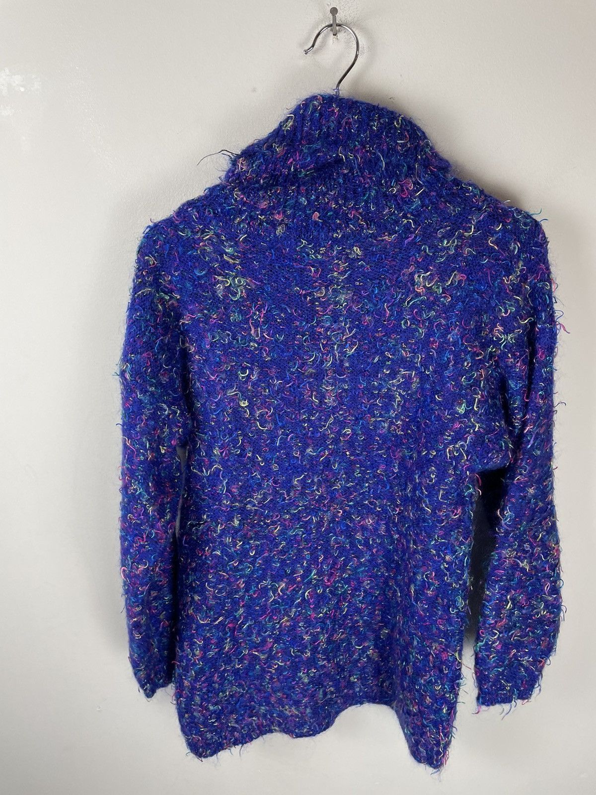 Vintage Vintage Mohair Speckled Turtleneck Sweater Size US S / EU 44-46 / 1 - 2 Thumbnail