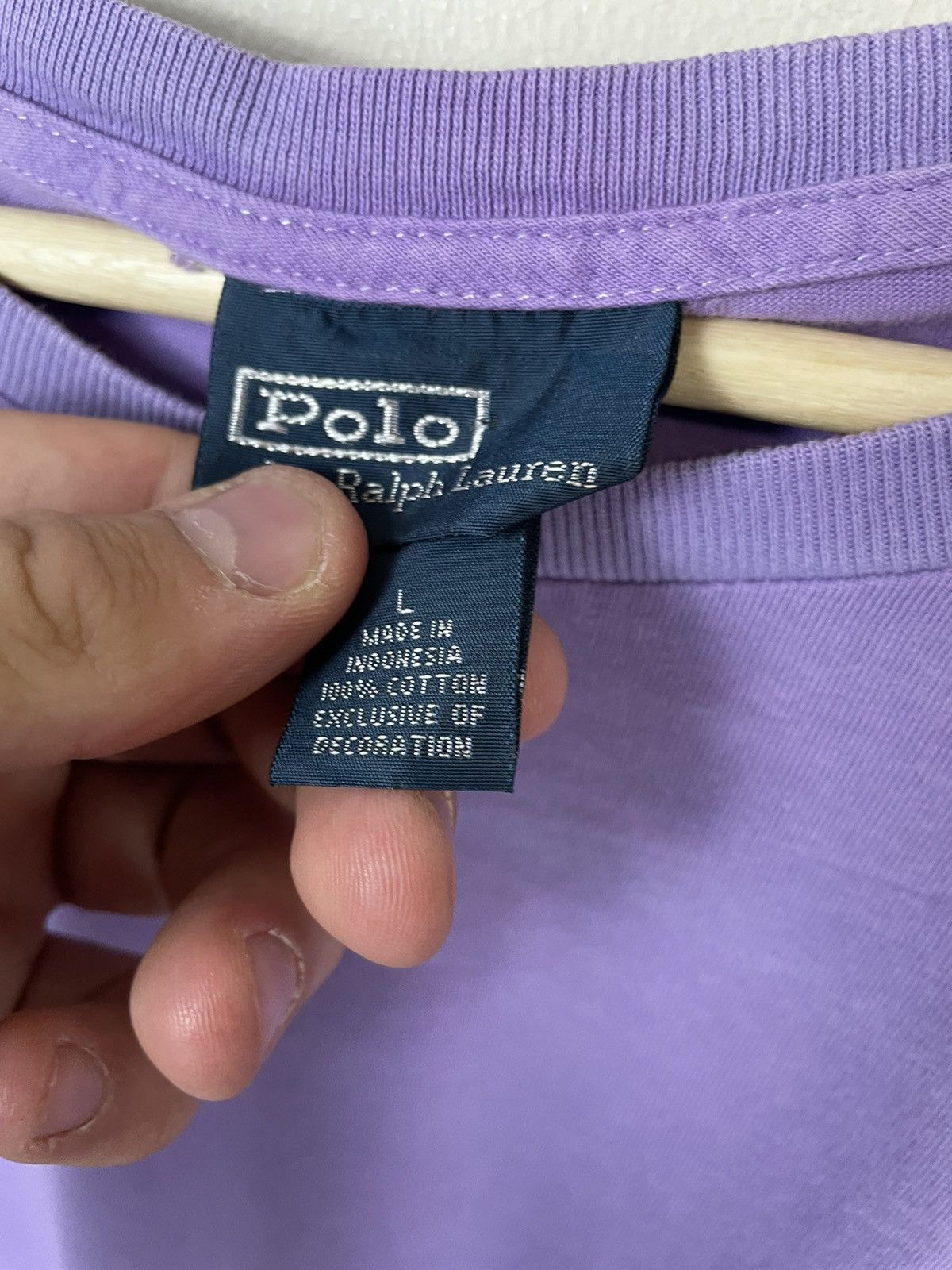 Polo Ralph Lauren × Vintage Vintage Polo Ralph Lauren T-Shirt Size US L / EU 52-54 / 3 - 2 Thumbnail