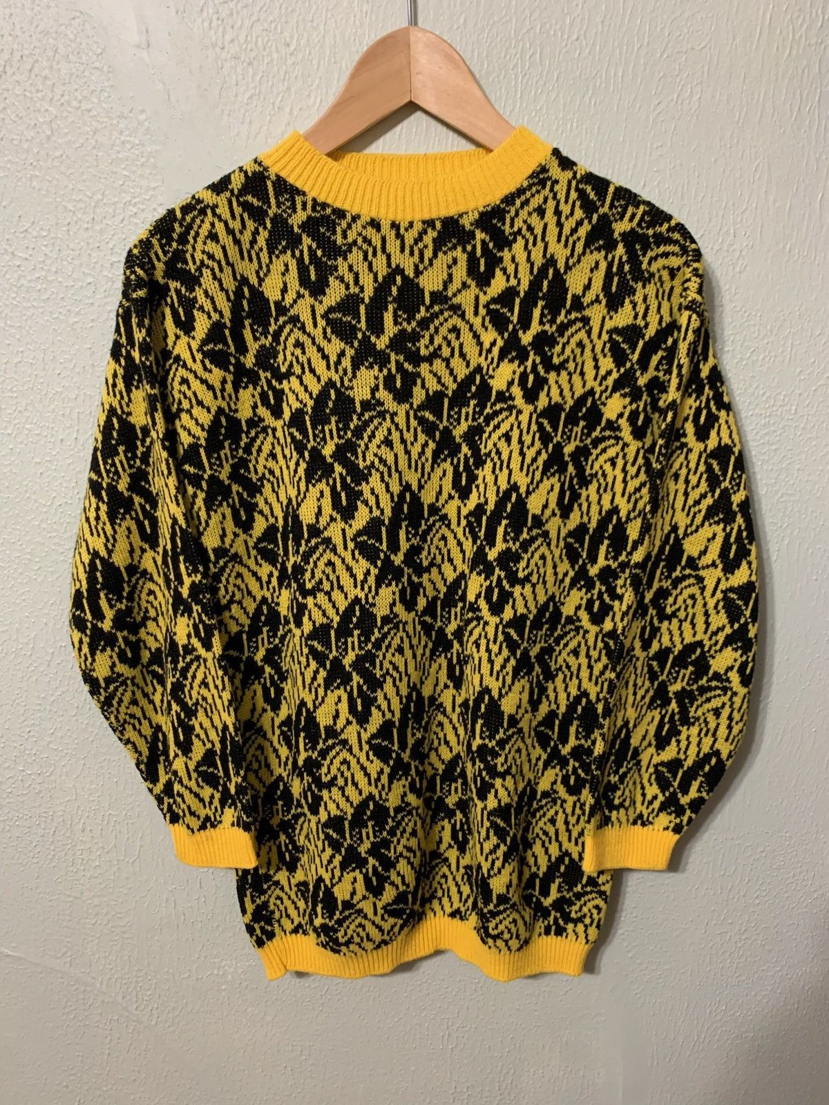 Vintage Vintage Floral Bloom Knit Sweater Size US S / EU 44-46 / 1 - 2 Thumbnail