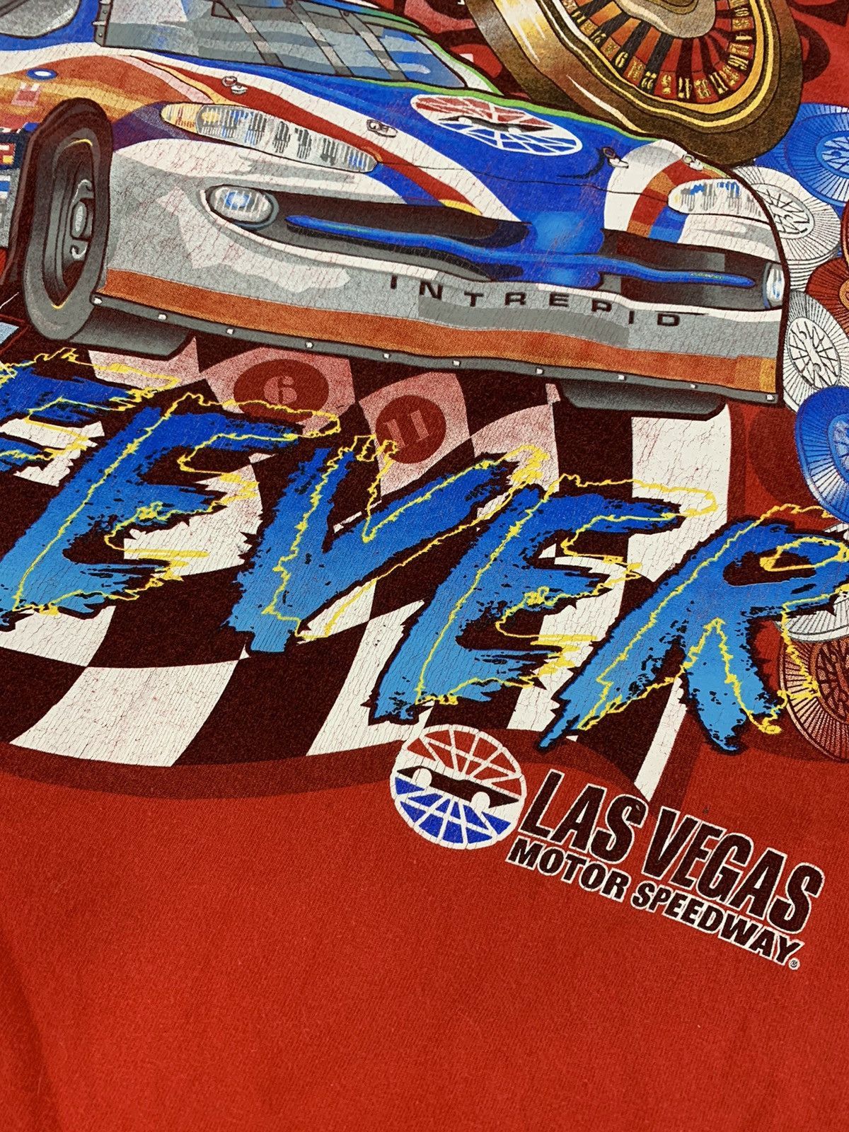 Vintage Vintage 1990s Las Vegas Motorway T-Shirt Size US XL / EU 56 / 4 - 2 Thumbnail