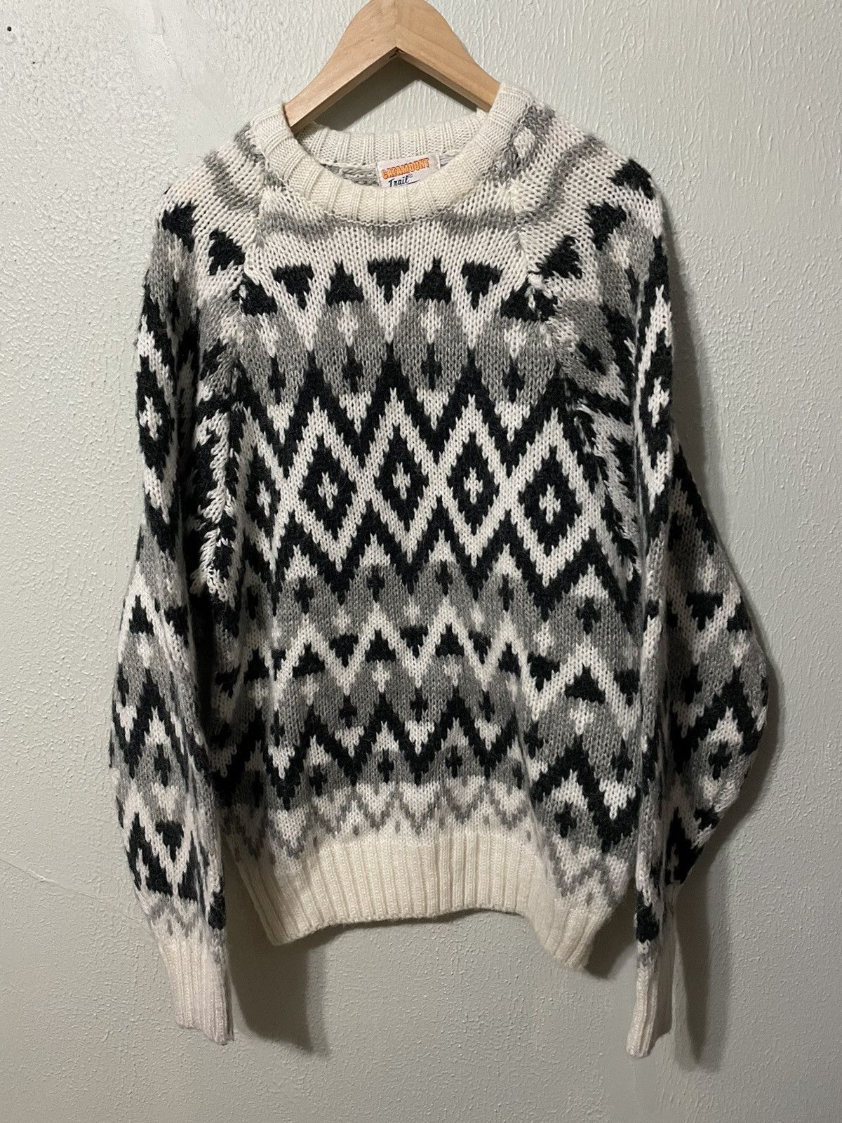 Vintage Vintage Tesseract Knit Sweater Size US M / EU 48-50 / 2 - 2 Thumbnail