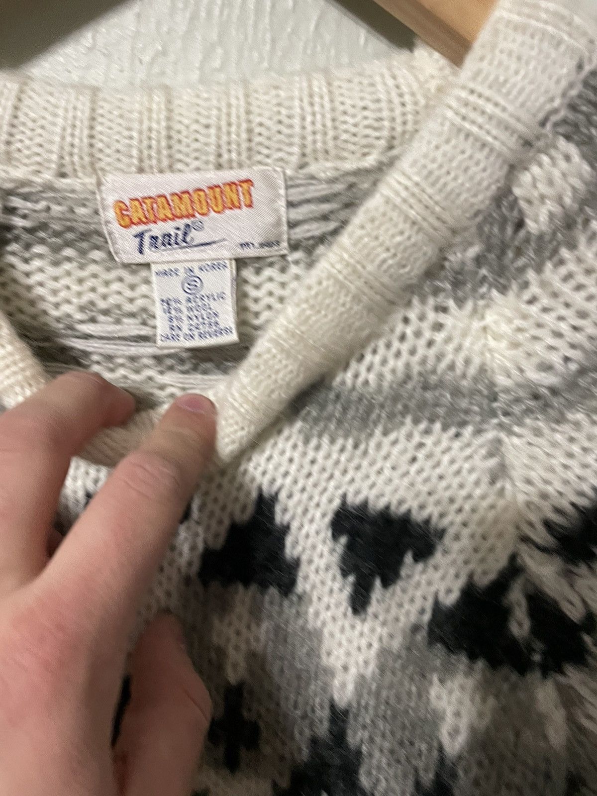 Vintage Vintage Tesseract Knit Sweater Size US M / EU 48-50 / 2 - 3 Thumbnail
