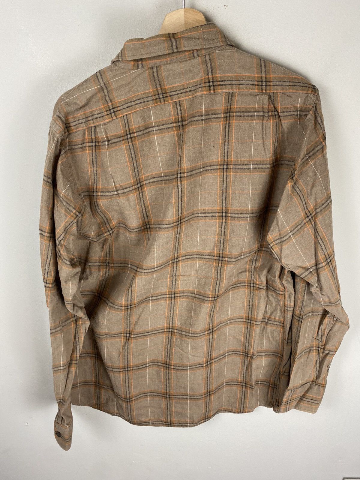 Vintage Vintage Brick Check Button Up Size US L / EU 52-54 / 3 - 2 Thumbnail