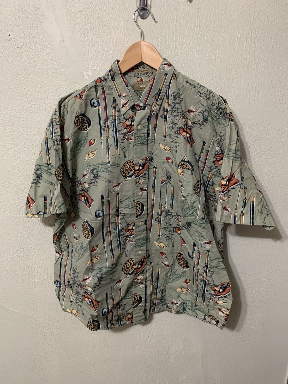 Vintage Vintage Fishing Tackle Button Up Fishing Shirt Size US L / EU 52-54 / 3 - 2 Thumbnail