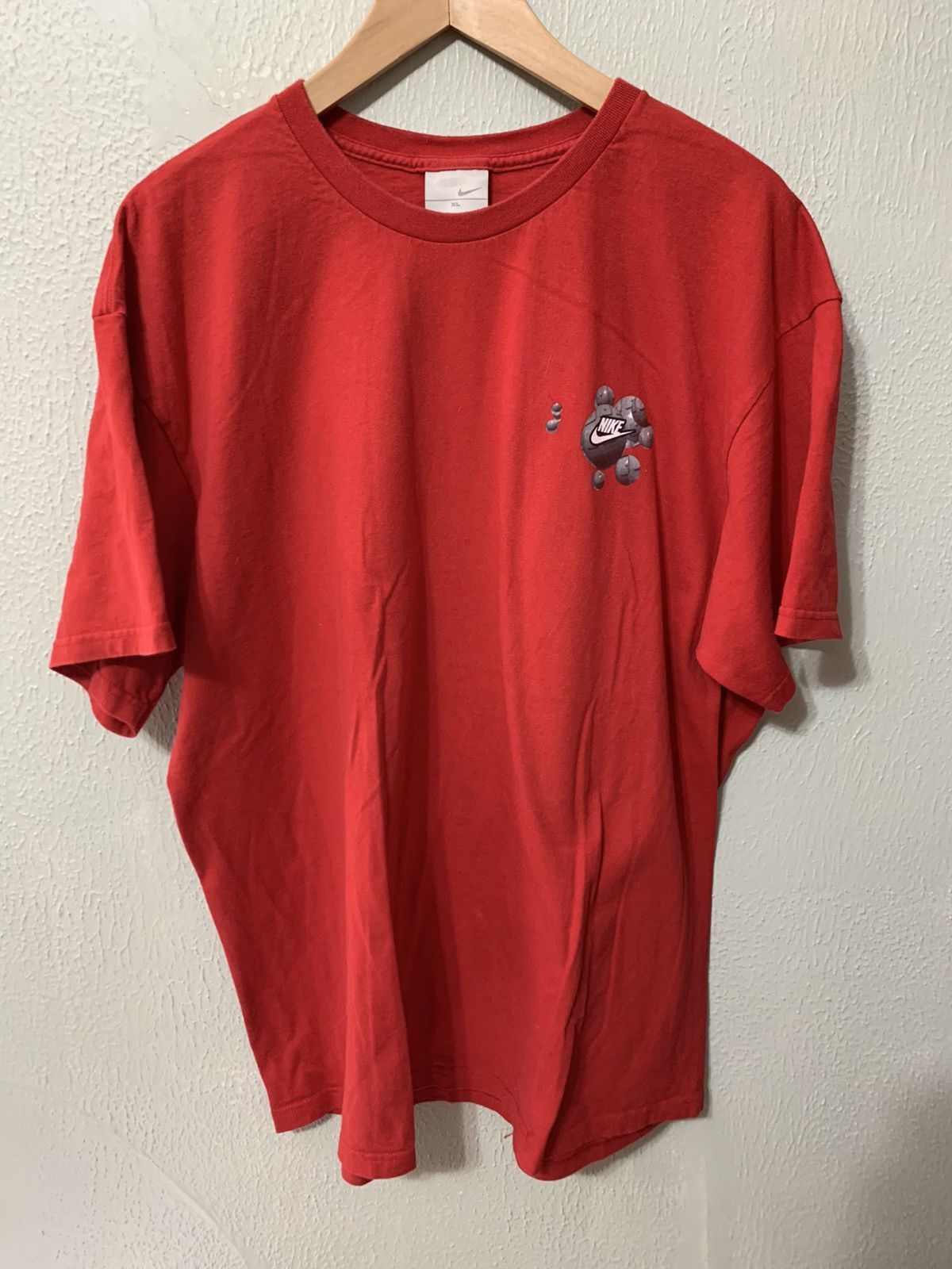Vintage Vintage Nike Ball Logo Tee Size US XL / EU 56 / 4 - 3 Thumbnail
