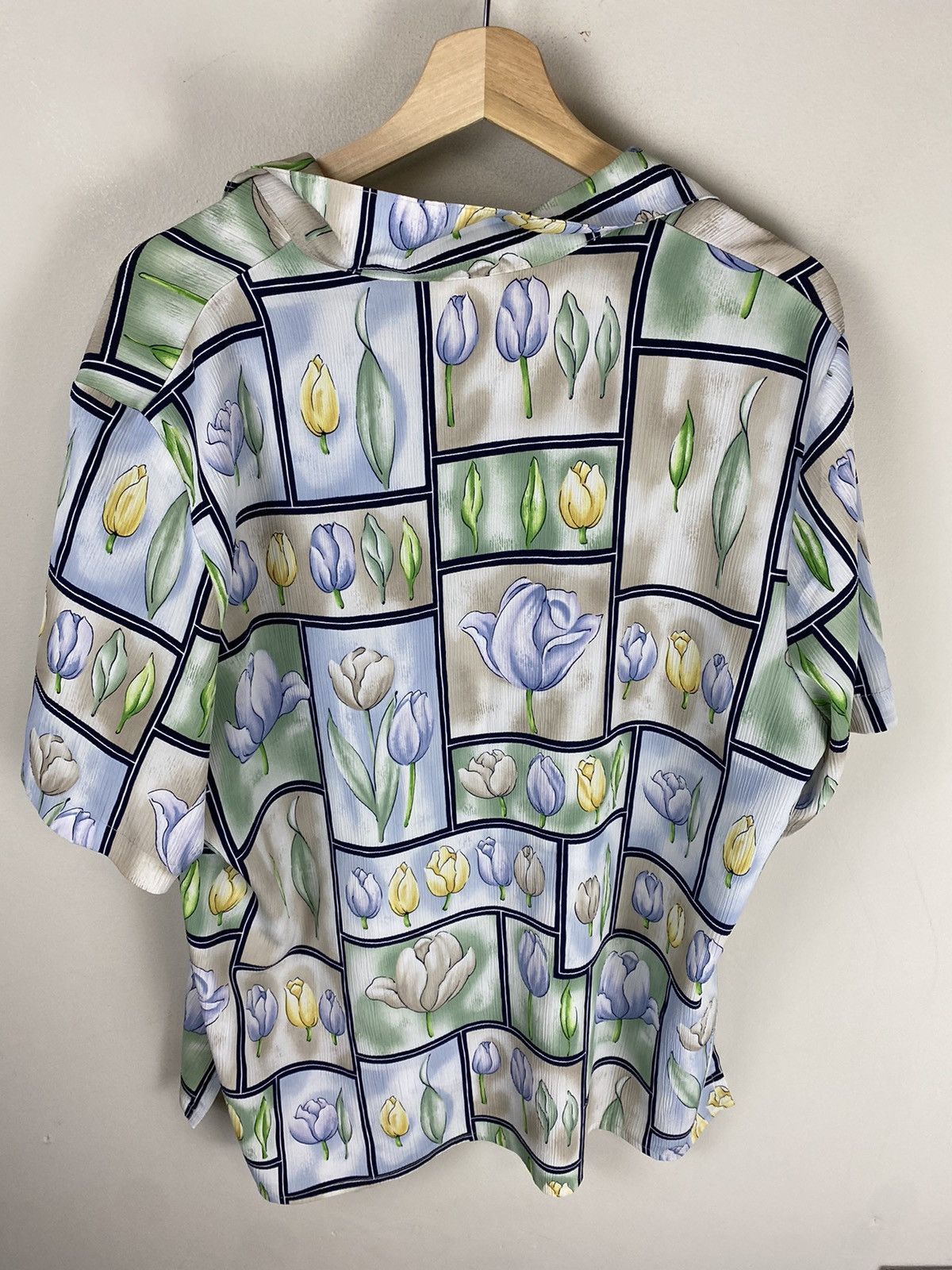 Vintage Vintage Tulip Frames Shirt Size US XL / EU 56 / 4 - 3 Thumbnail