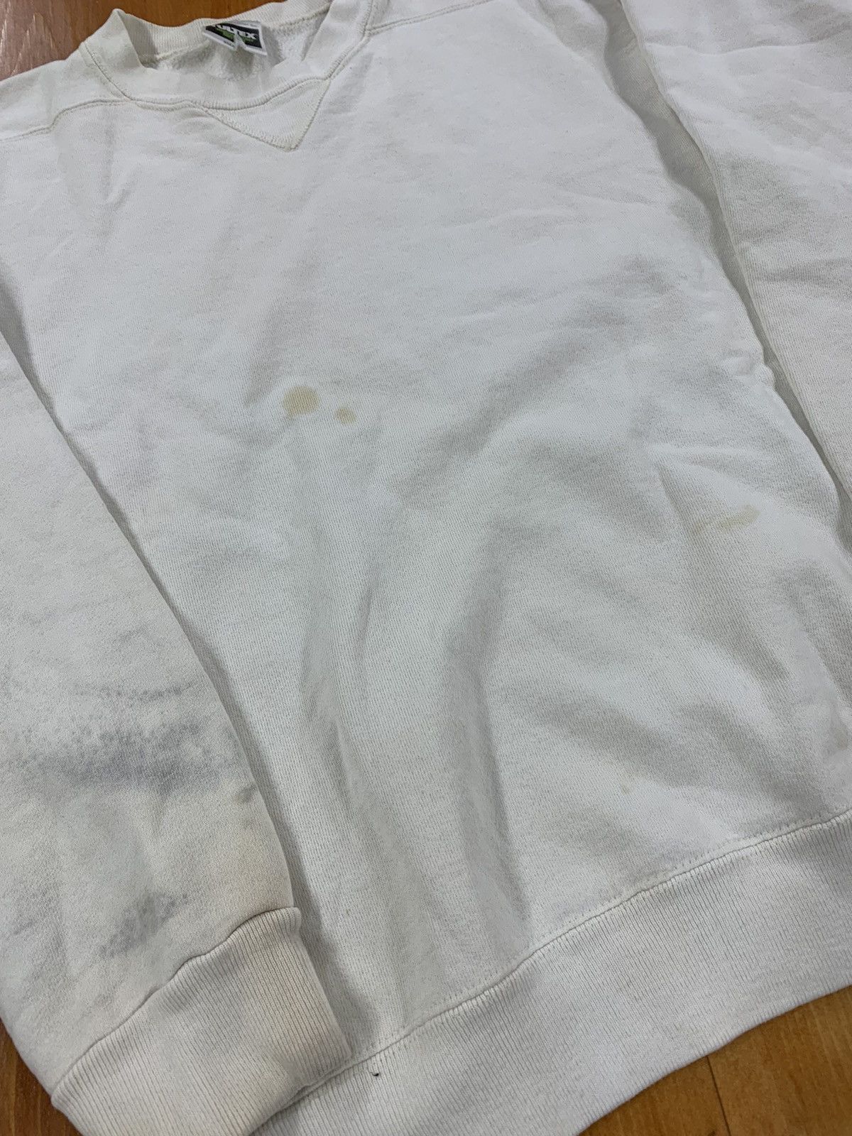 Vintage Vintage Crewneck 90s Tultex Blank White Crewneck Size US S / EU 44-46 / 1 - 4 Thumbnail
