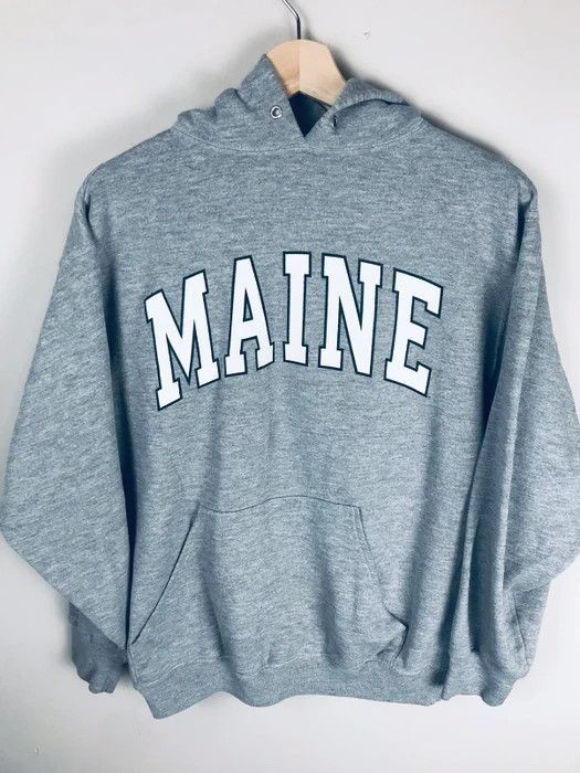 Vintage Vintage Crewneck Maine Vacationland Arc Logo Hoodie Size US M / EU 48-50 / 2 - 2 Thumbnail