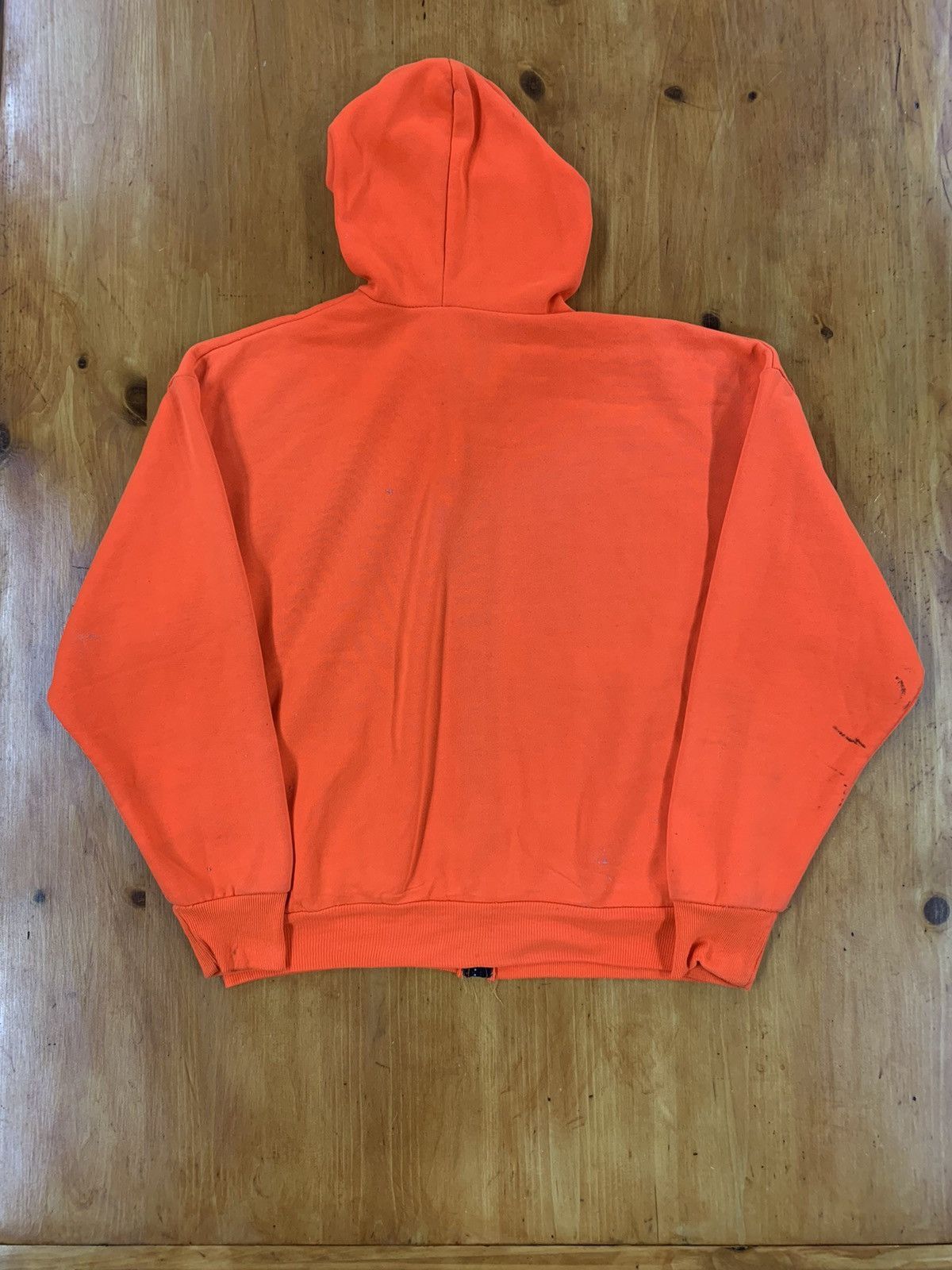 Vintage Vintage Crewneck Hi Vis Hunting Zip Hoodie Size US XL / EU 56 / 4 - 3 Thumbnail