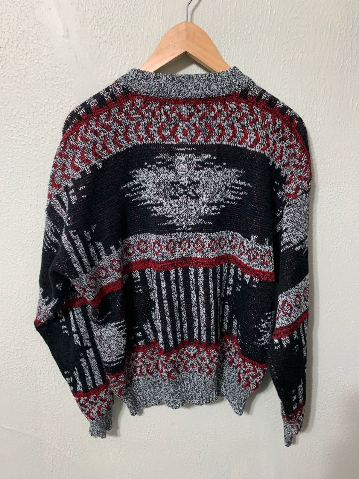 Vintage Vintage X Marks the Spot Knit Sweater Size US M / EU 48-50 / 2 - 2 Thumbnail