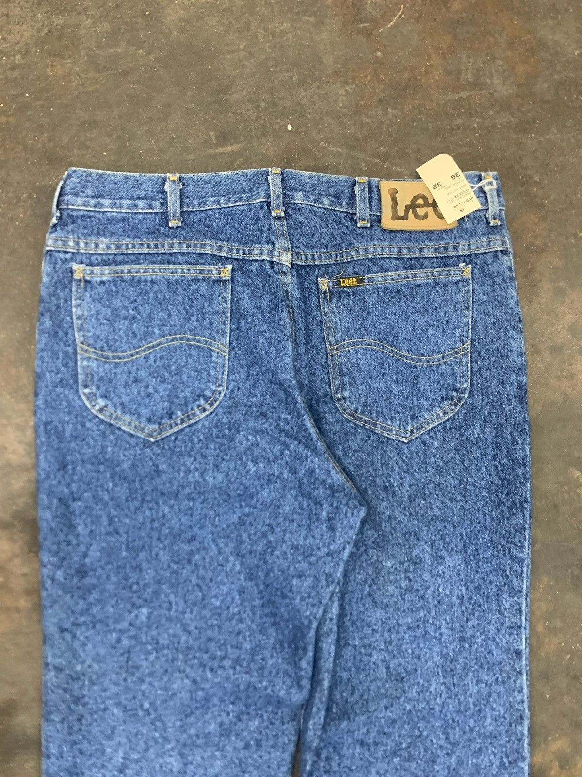 Jean × Lee × Vintage Vintage Lee Deadstock Jeans 36x32 Size US 36 / EU 52 - 4 Thumbnail