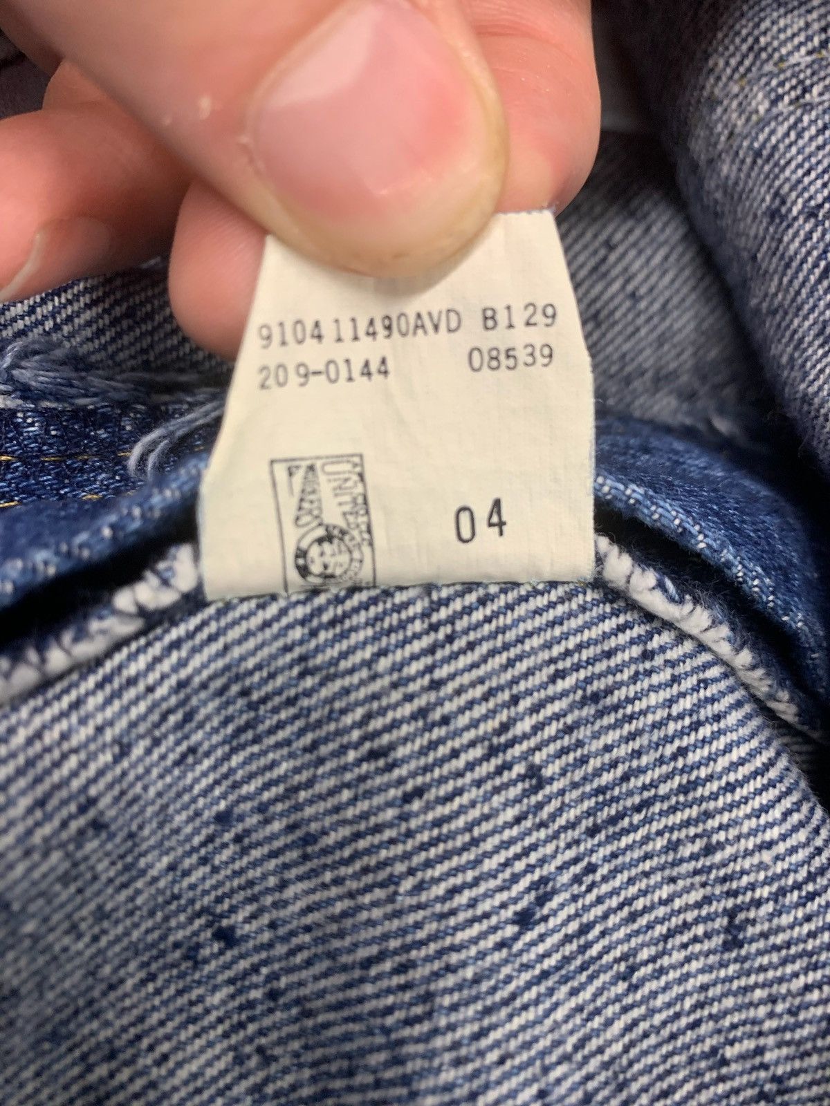 Jean × Lee × Vintage Vintage Lee Deadstock Jeans 36x32 Size US 36 / EU 52 - 6 Thumbnail