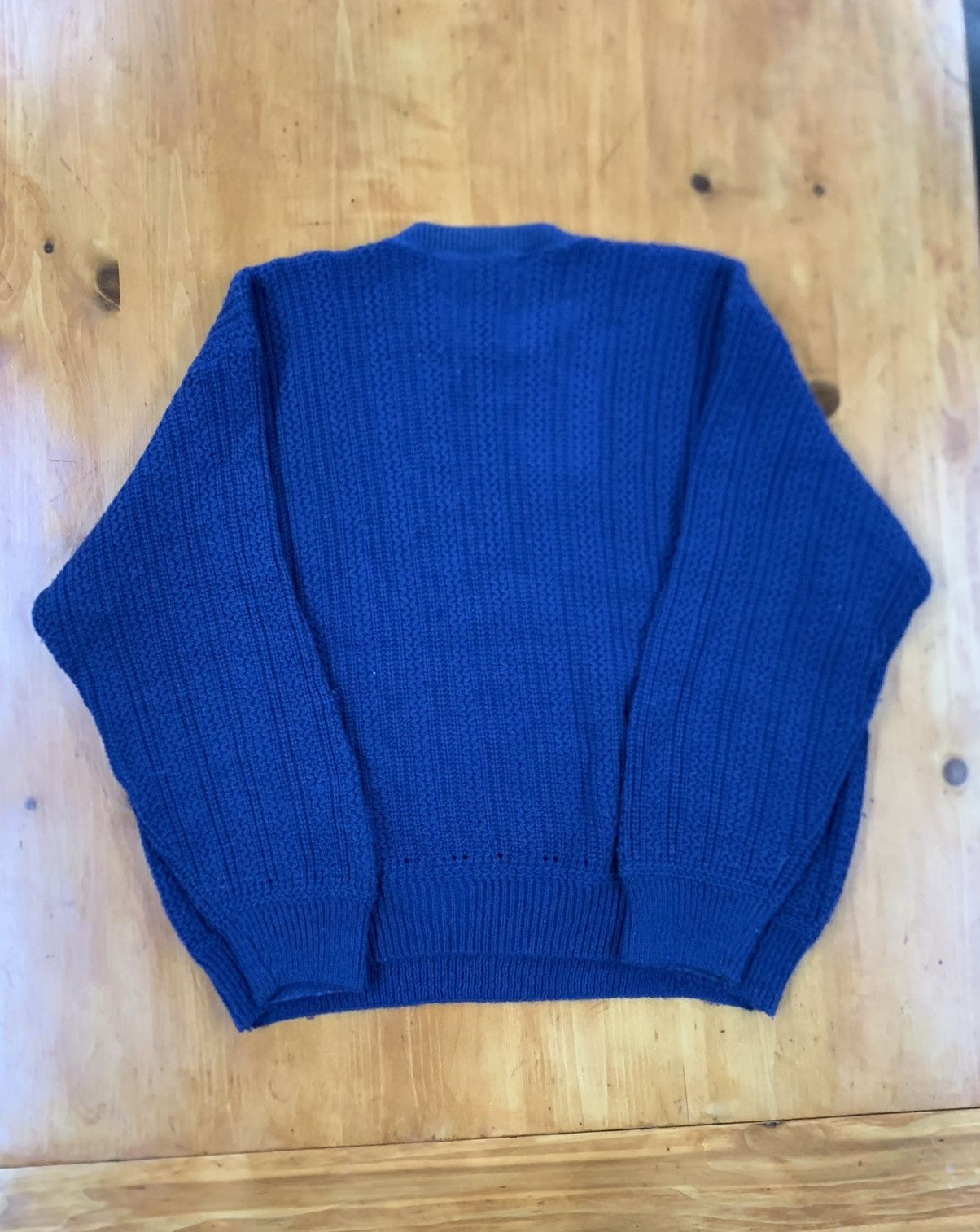 Vintage Vintage Wiggle Knit Sweater Size US XXL / EU 58 / 5 - 4 Thumbnail