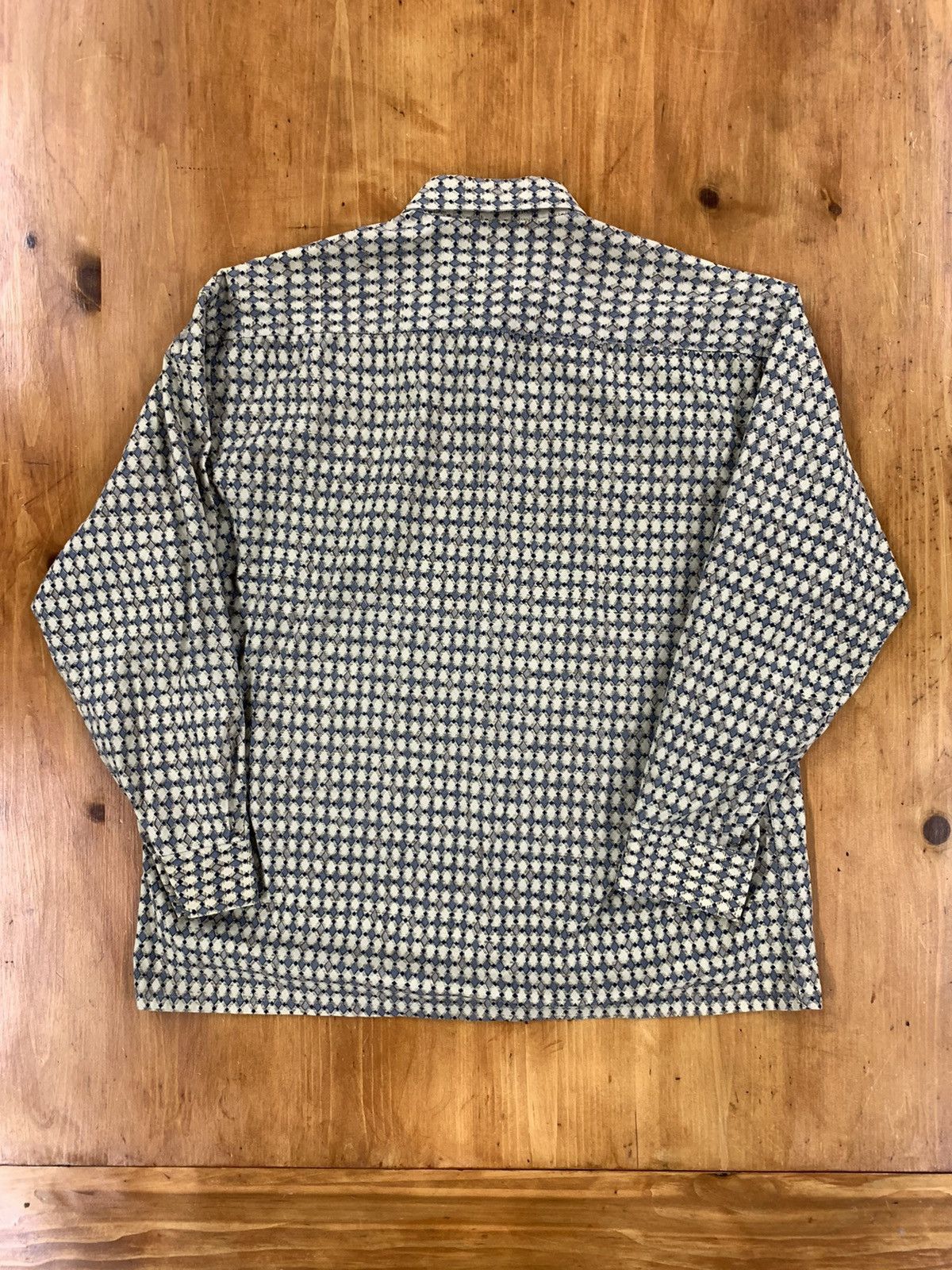 Vintage Vintage Pierre Cardin Diamond Shirt Size US XL / EU 56 / 4 - 3 Thumbnail