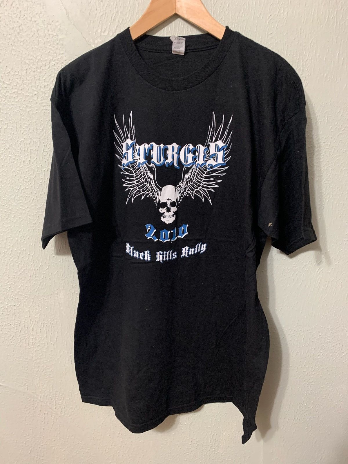 Vintage Vintage Sturgis Winged Skull Tee Size US L / EU 52-54 / 3 - 2 Thumbnail