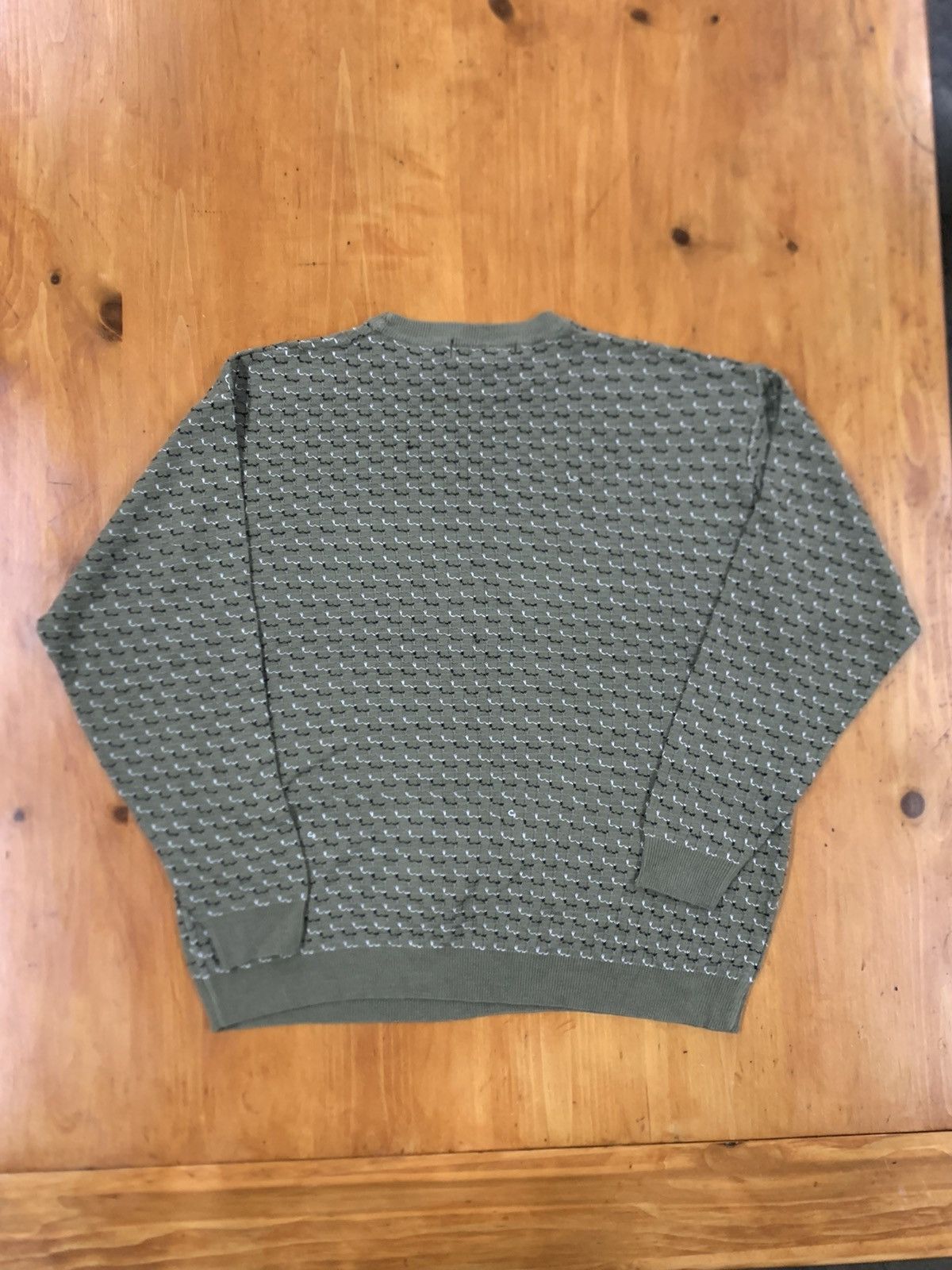 Vintage Vintage Chainlink Net Knit Sweater Size US L / EU 52-54 / 3 - 5 Thumbnail