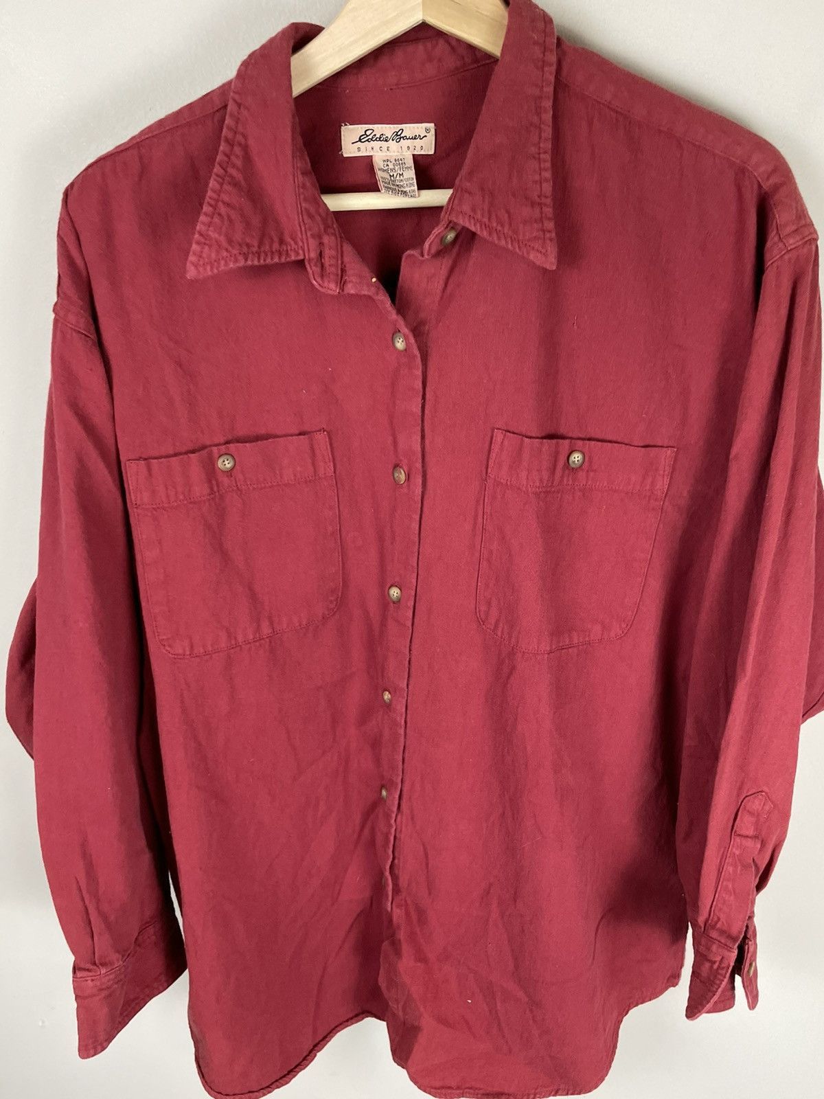 Eddie Bauer × Vintage Vintage Eddie Bauer Double Pocket Shirt Size US S / EU 44-46 / 1 - 2 Thumbnail
