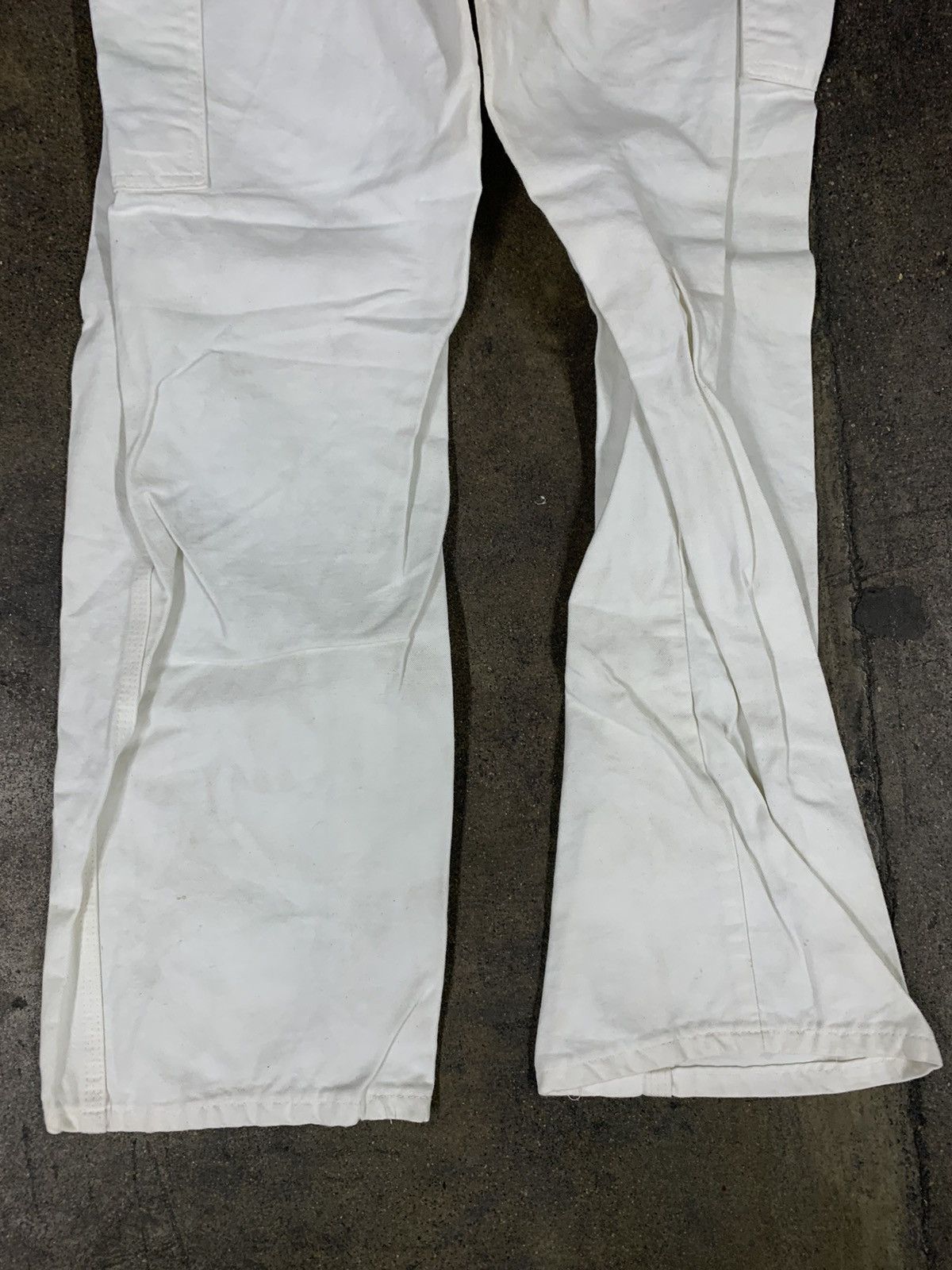 Dickies × Jean × Vintage Vintage 1990s Dickies White Painter Pants Size US 33 - 6 Thumbnail