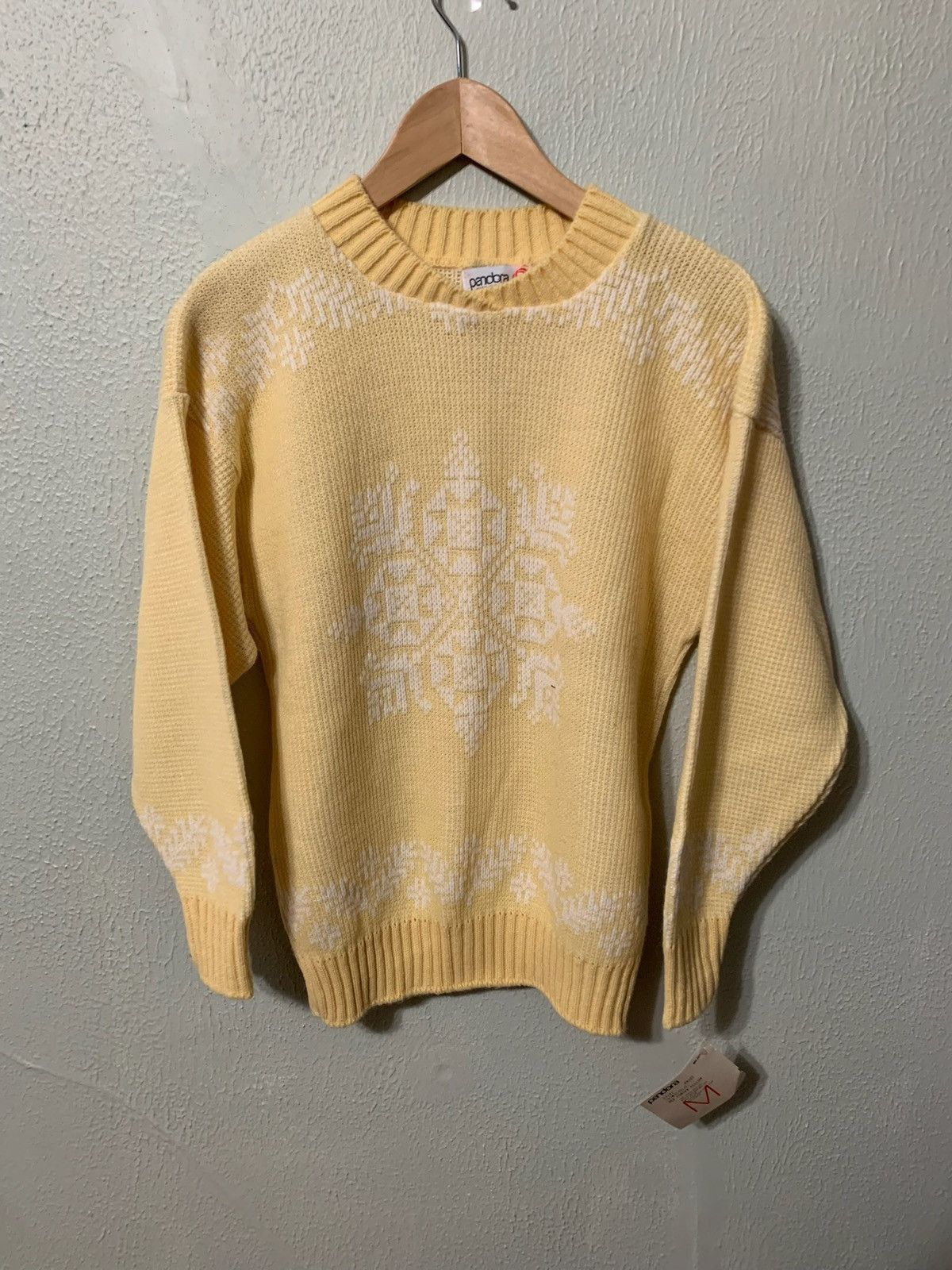 Vintage Vintage Ice Form Flake Knit Sweater Size US XS / EU 42 / 0 - 3 Thumbnail