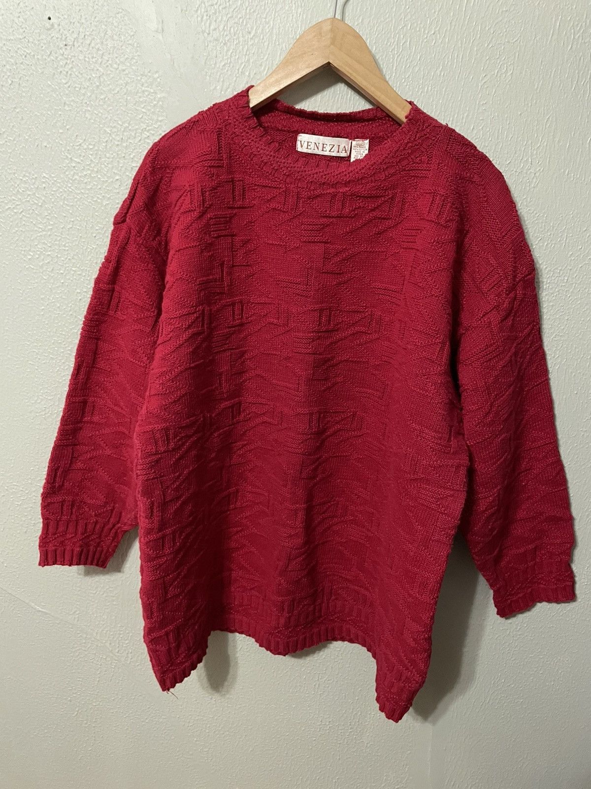 Vintage Vintage Embedded Aztec Knit Sweater Size US L / EU 52-54 / 3 - 3 Thumbnail