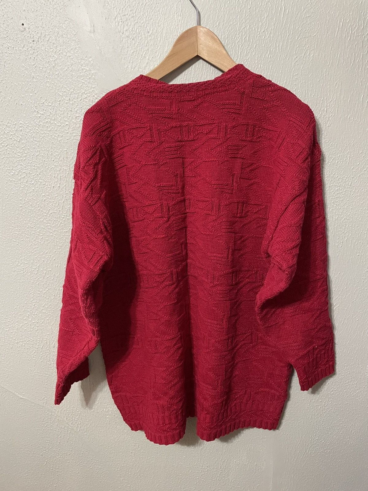 Vintage Vintage Embedded Aztec Knit Sweater Size US L / EU 52-54 / 3 - 2 Thumbnail