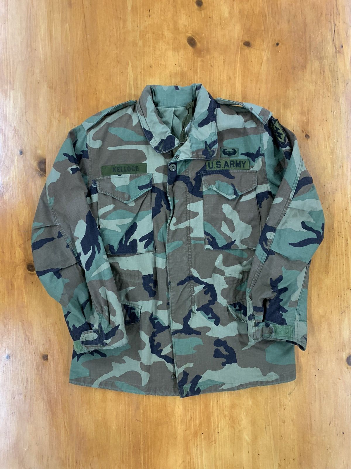 Vintage Vintage 1980s BDU Kellogg’s Camo Field Jacket Size US M / EU 48-50 / 2 - 2 Thumbnail