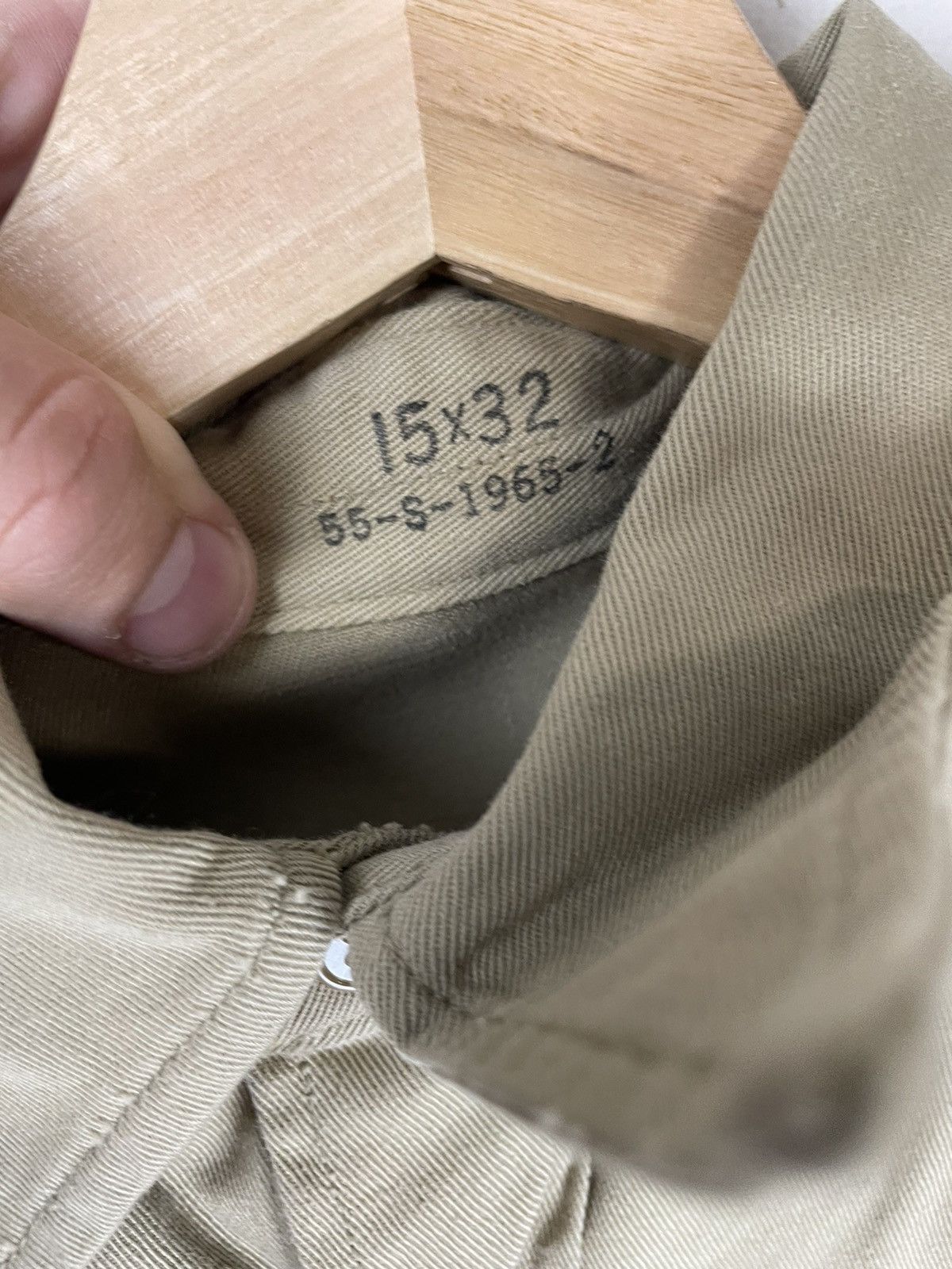 Vintage Vintage 1970s 5th Armored Division Army Field Shirt Size US S / EU 44-46 / 1 - 2 Thumbnail