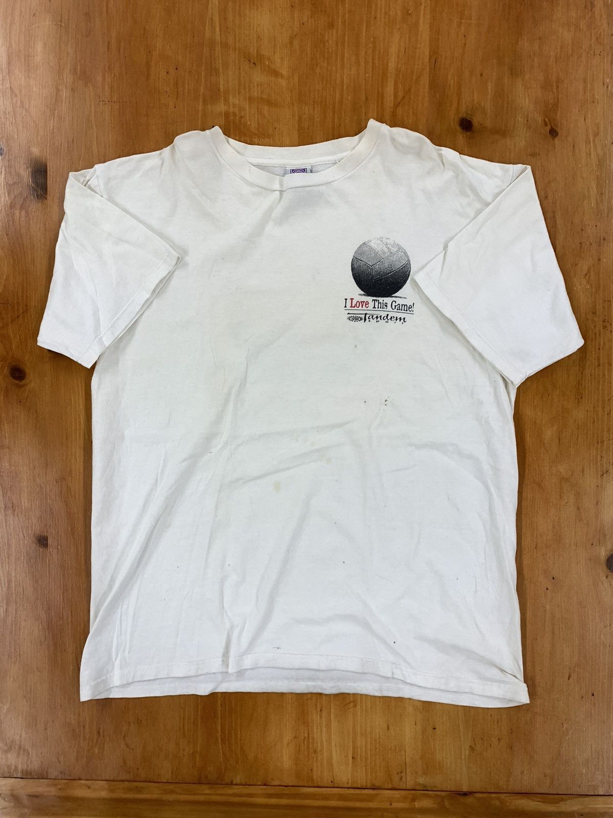 Vintage Vintage I Love Volleyball Tee Size US XL / EU 56 / 4 - 4 Thumbnail