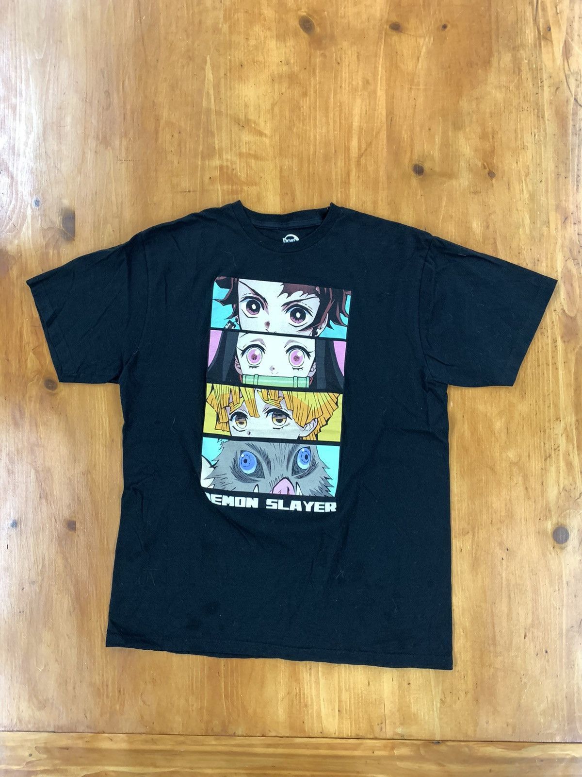 Vintage Vintage Demon Slayer Eyes Anime Tee Size US XL / EU 56 / 4 - 3 Thumbnail