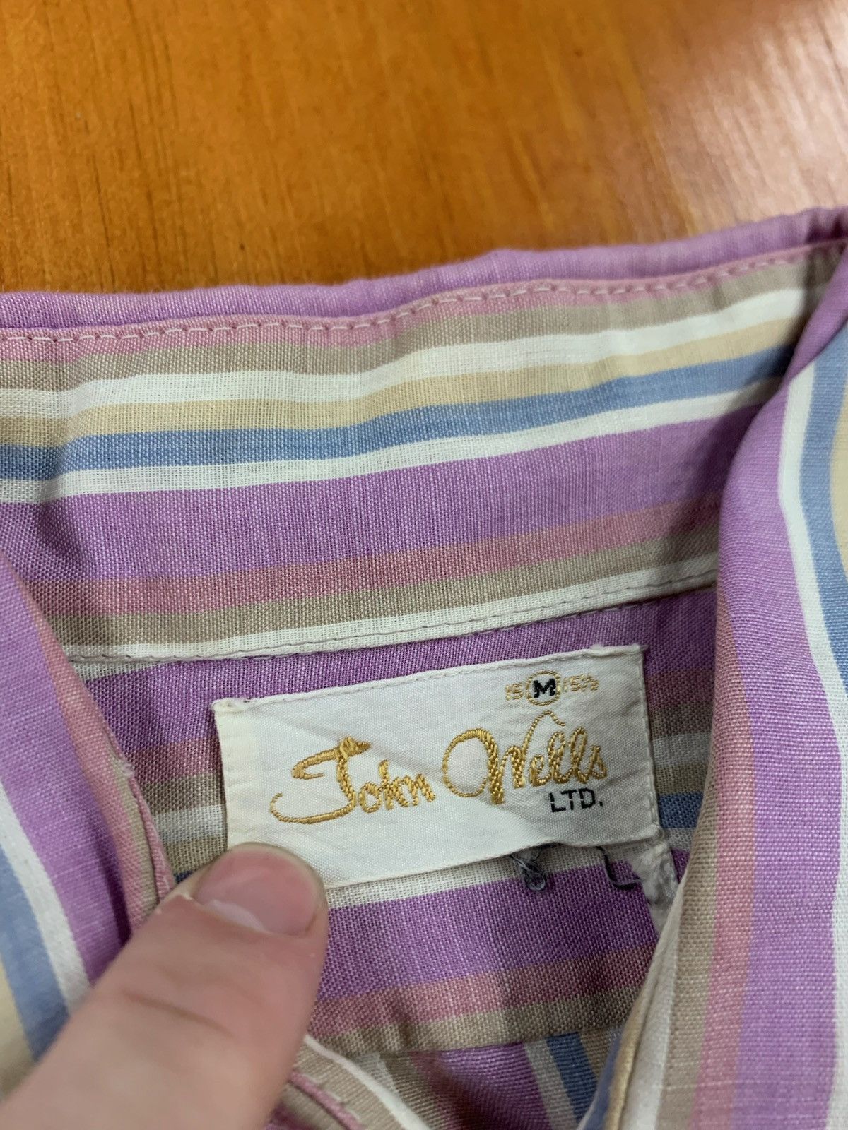 Vintage Vintage John Wells Pastel Button Up Size US M / EU 48-50 / 2 - 3 Thumbnail