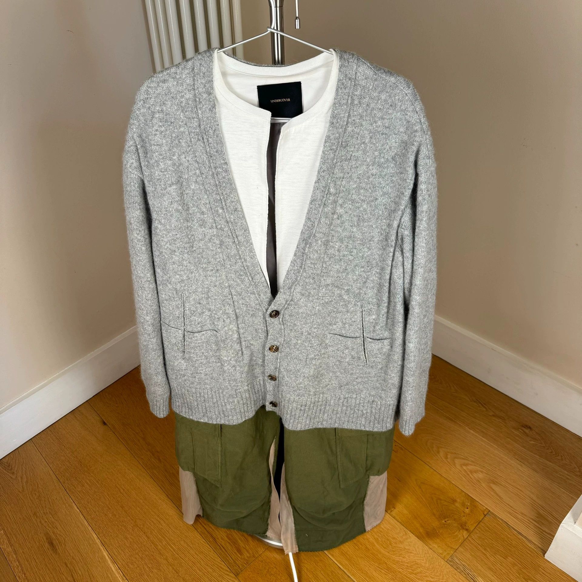 Undercover Undercover 15fw Patchwork cardigan Size US S / EU 44-46 / 1 - 2 Thumbnail