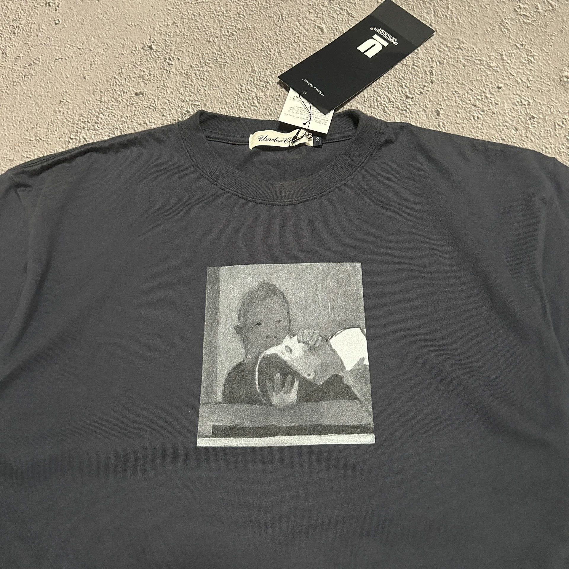 Undercover Undercover Oil Painting series printed grey blue short sleeve Size US M / EU 48-50 / 2 - 2 Thumbnail