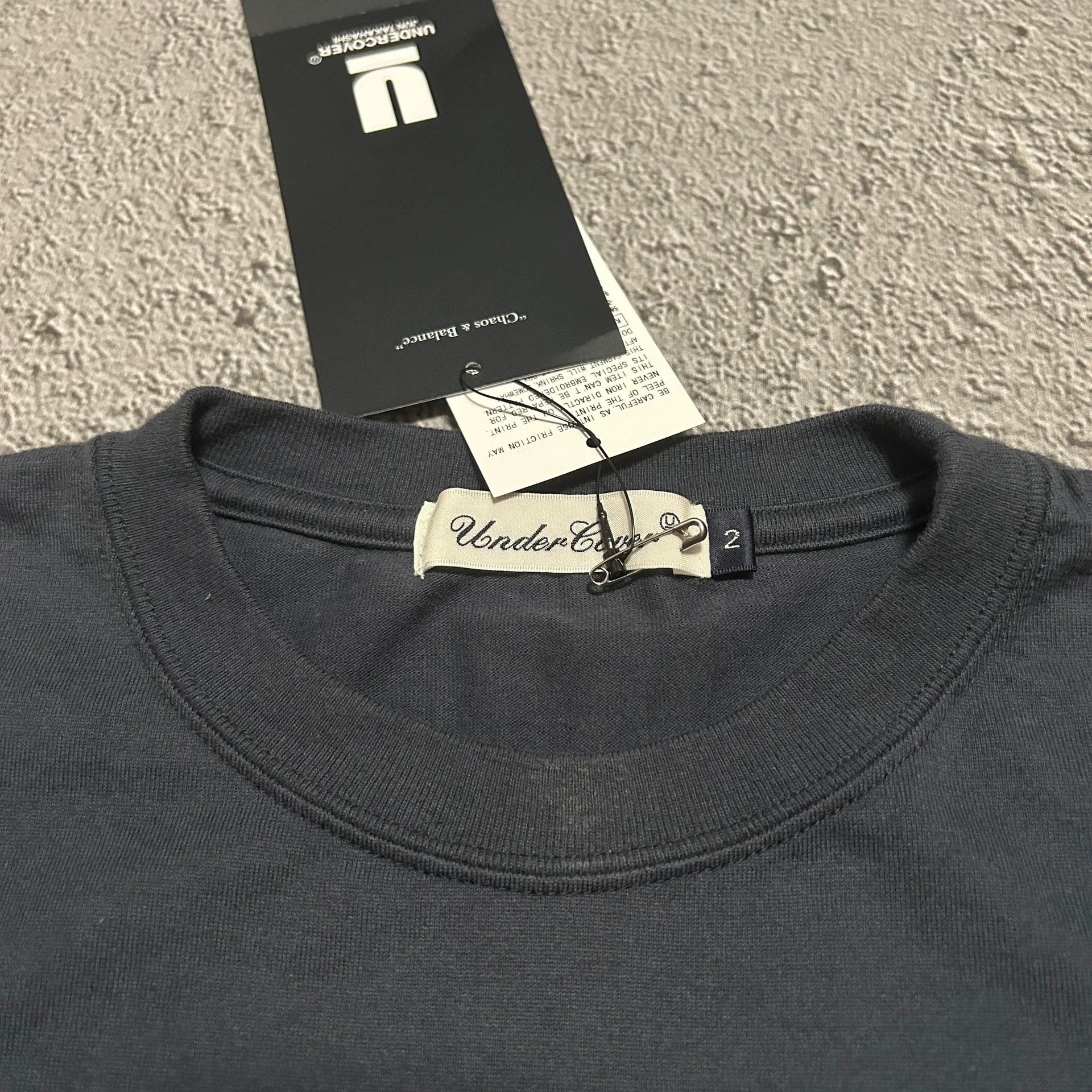 Undercover Undercover Oil Painting series printed grey blue short sleeve Size US M / EU 48-50 / 2 - 3 Thumbnail