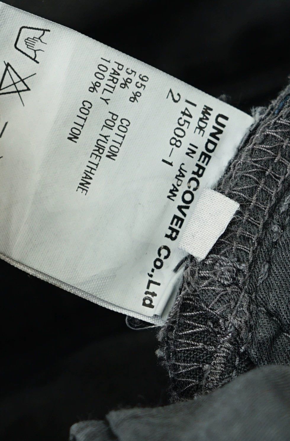 Undercover undercover spliced grunge pants Size US 32 / EU 48 - 8 Thumbnail
